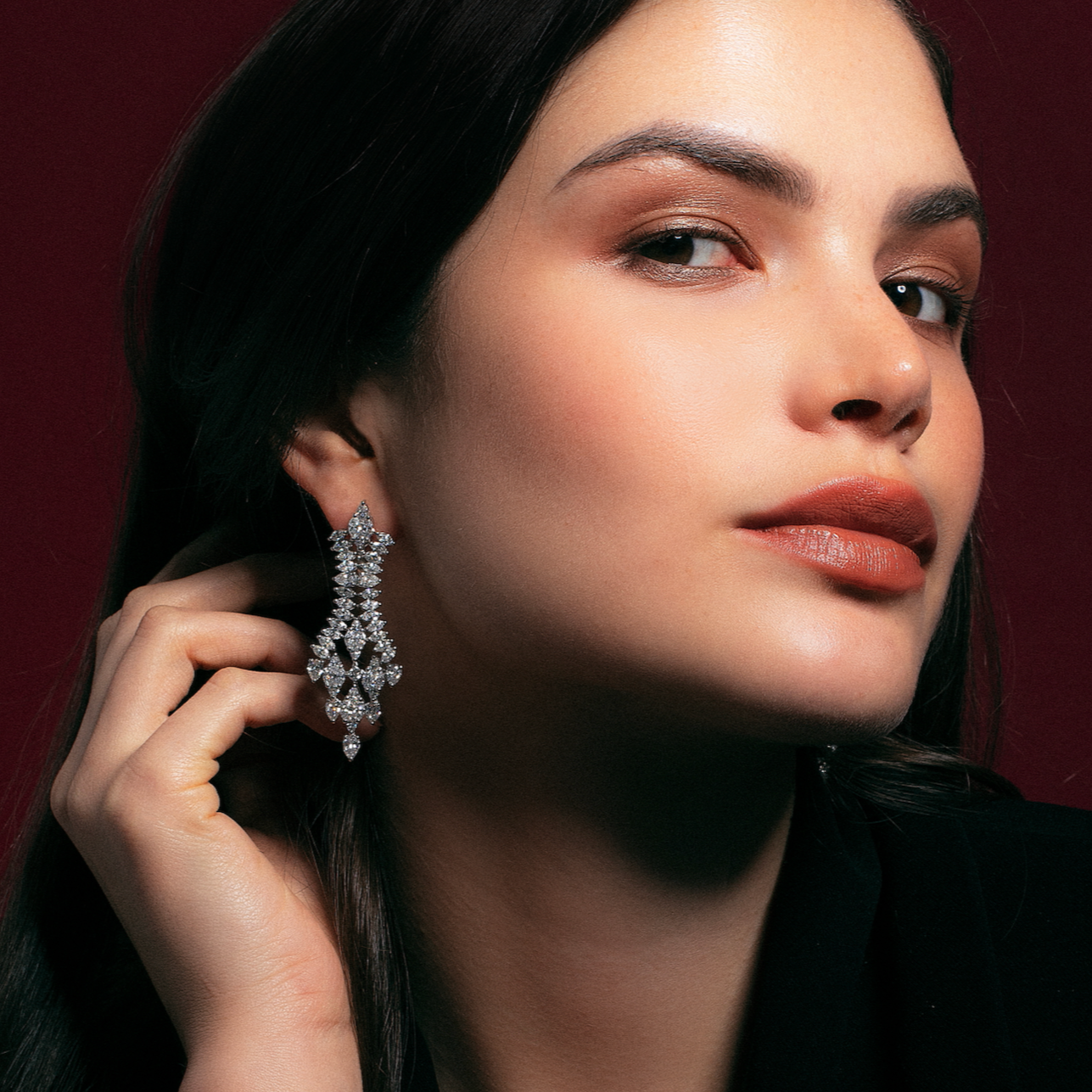 Diamond Chandelier Earrings | Diamond Earring | Buy Jewellery