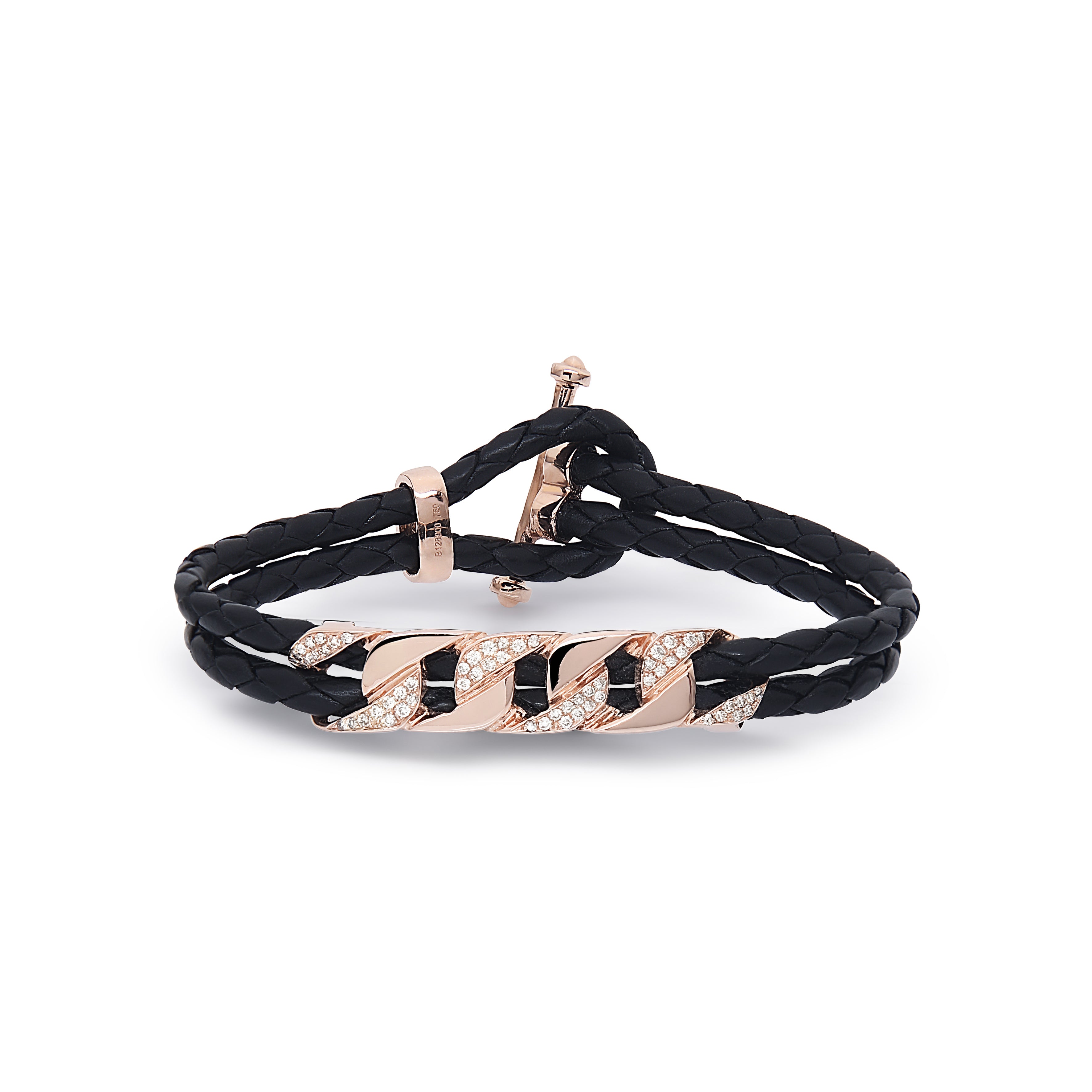 H.Aitch - Cuban Link Diamond Bracelet | Designer Jewellery Online