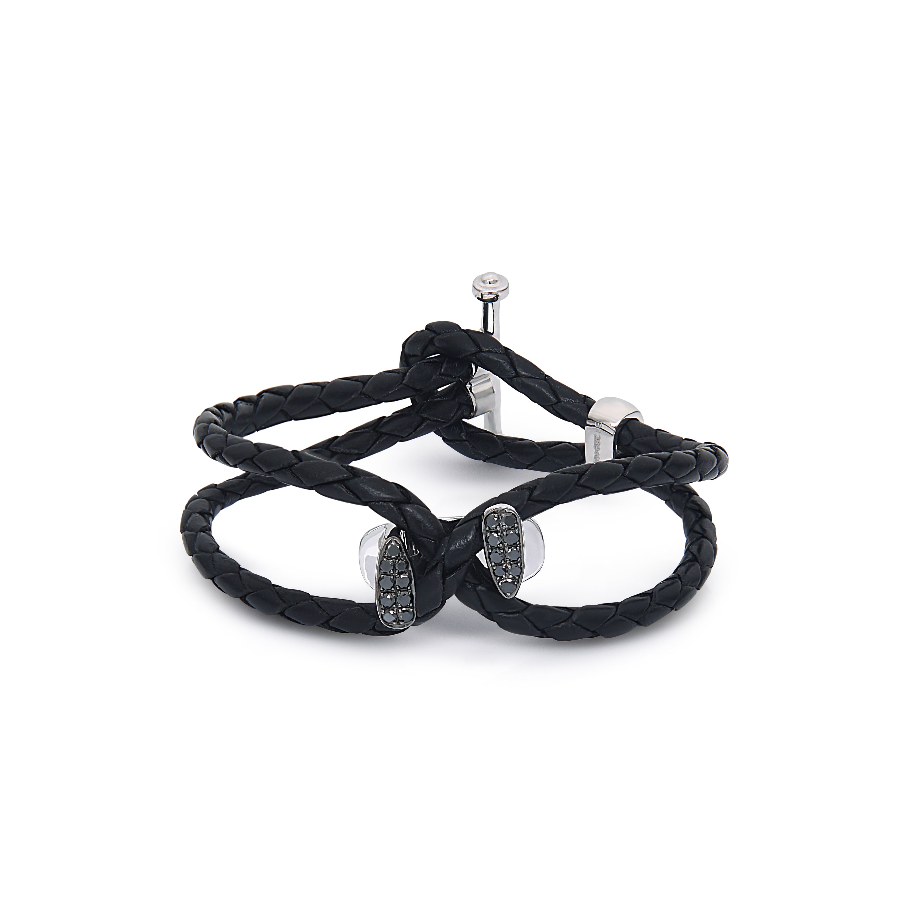 H.Aitch - Sailor Bracelet with Black Diamonds | Diamond Set | Jewellery Design