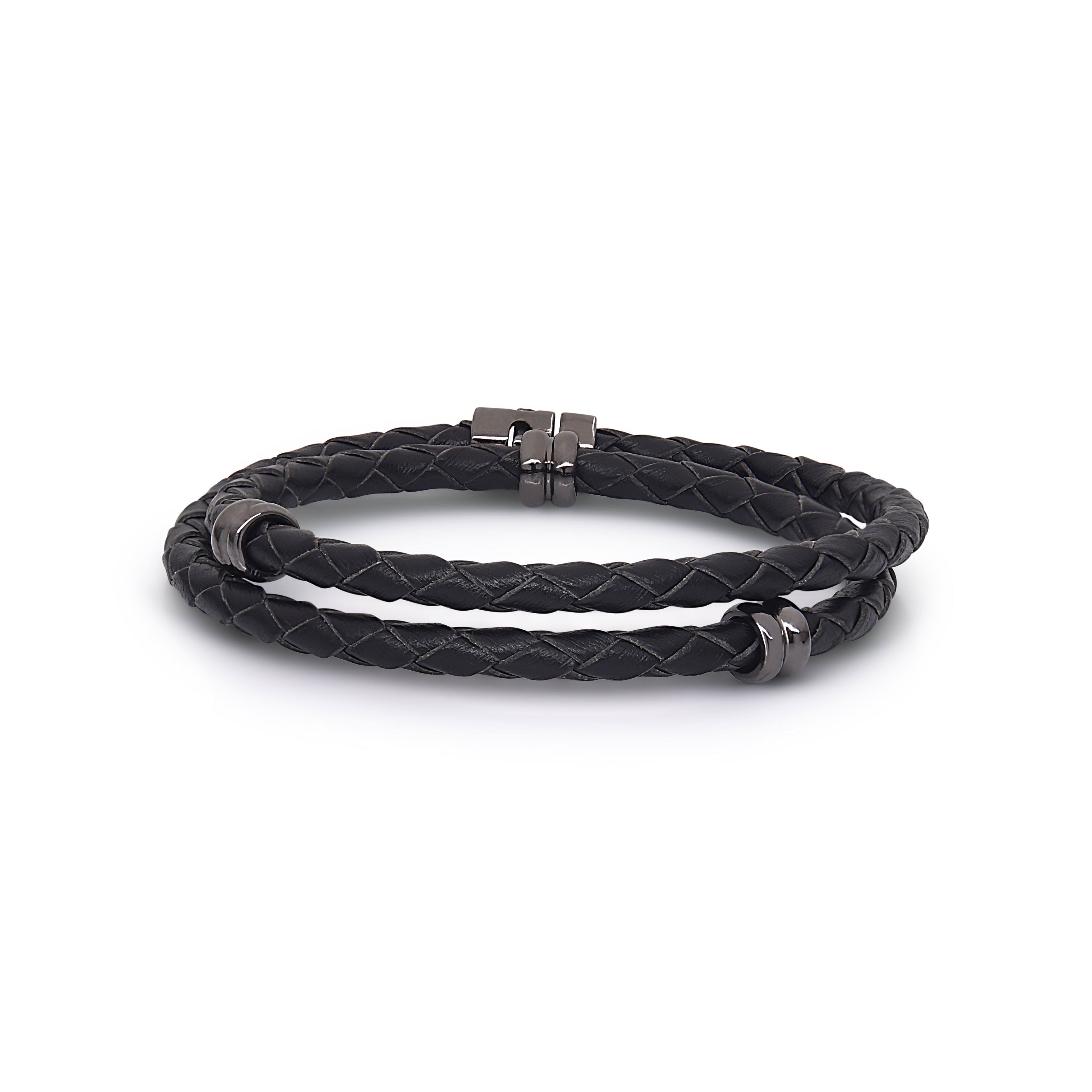 H.Aitch - 18K Black Gold Wrap Bracelet | Online jewelry | Diamond Bracelet Design