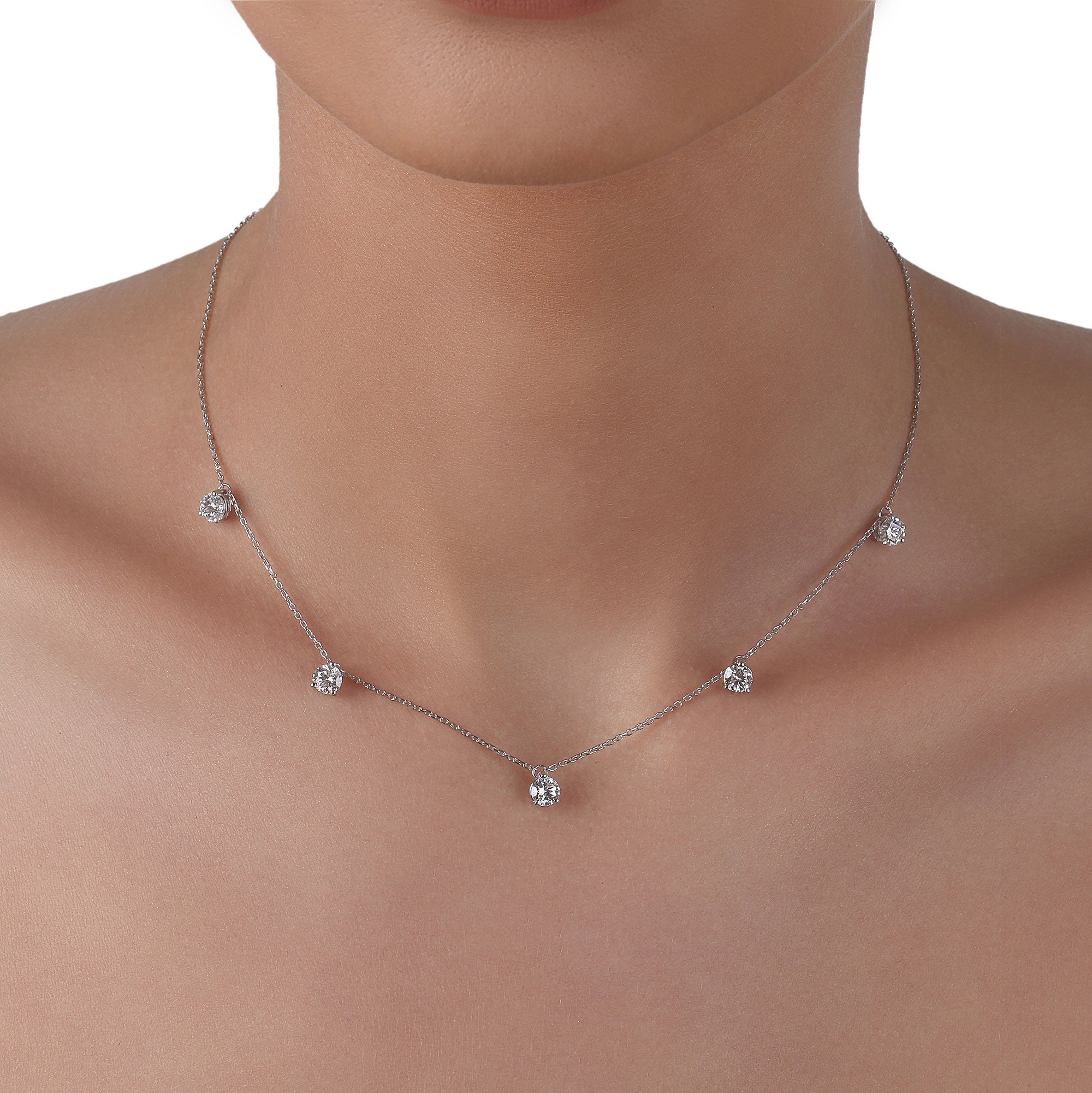 Diamond Charm Necklace | Diamond Necklace | Jewellery Store
