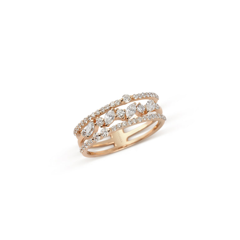 Rose Gold Marquise | Jewelry online | Solitaire ring 