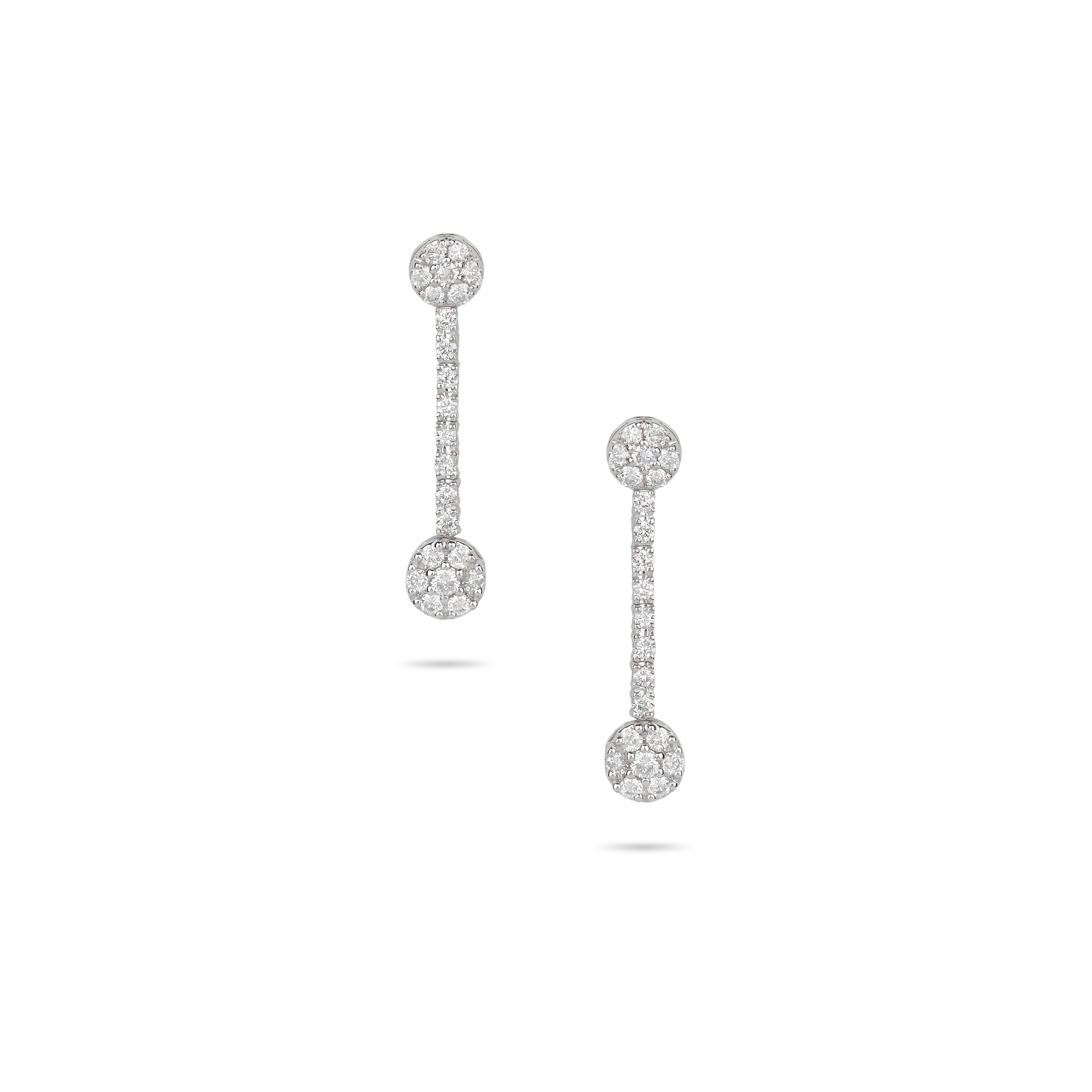 Illusion Diamond Earrings | Diamond Jewelers 