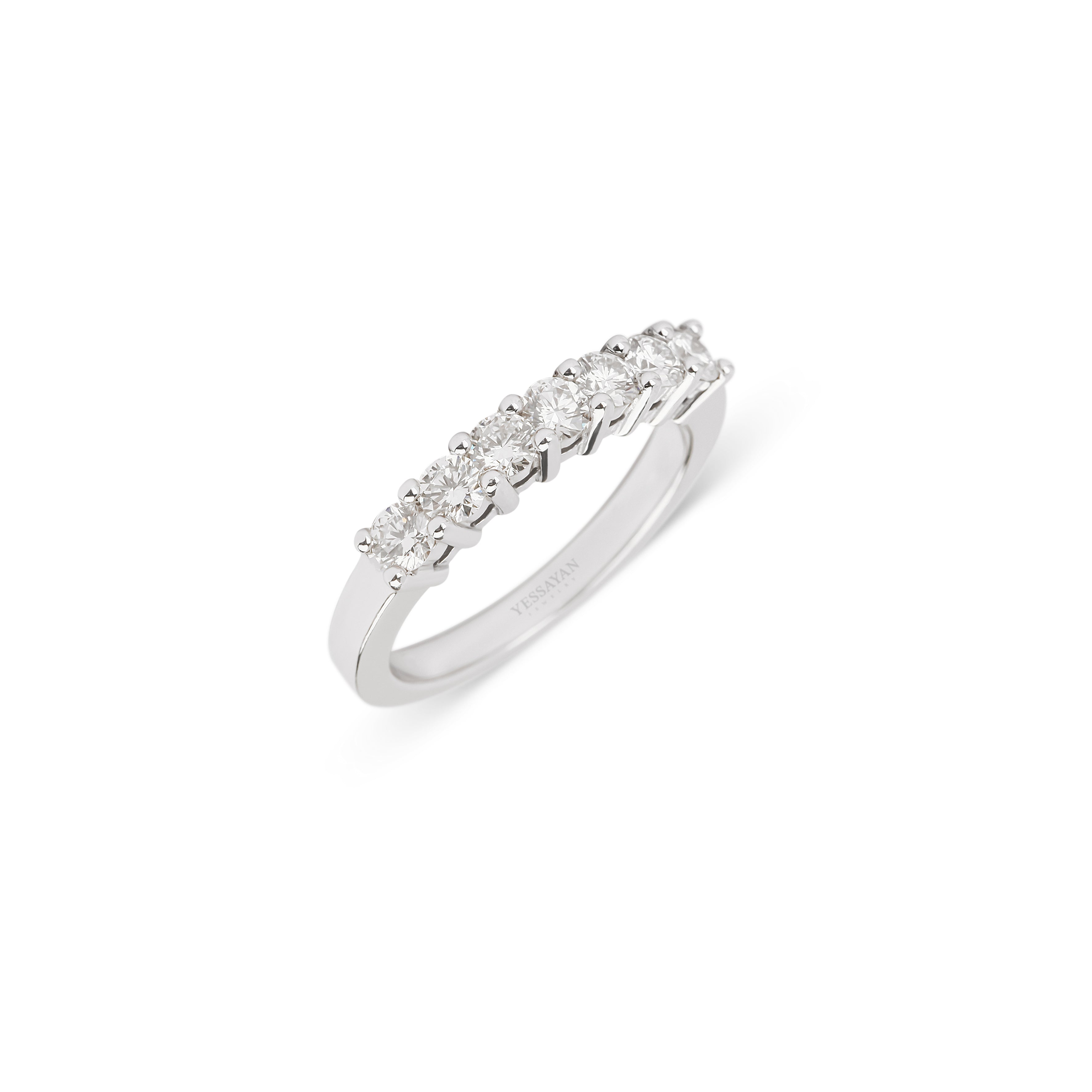 0.12 Ctw Half Diamond Ring Band | Solitaire ring | Diamond ring 