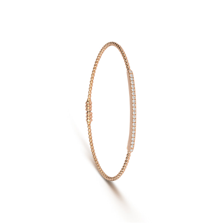 Diamond Linear Cuff Bracelet | Bracelet Design | Diamond Jewellery Online