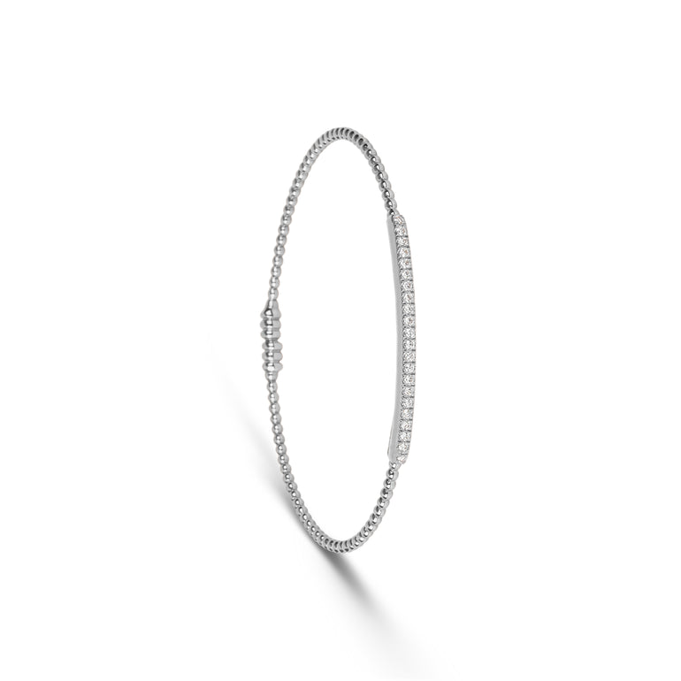 Diamond Linear Cuff Bracelet | Bracelet Design | Jewellery Website