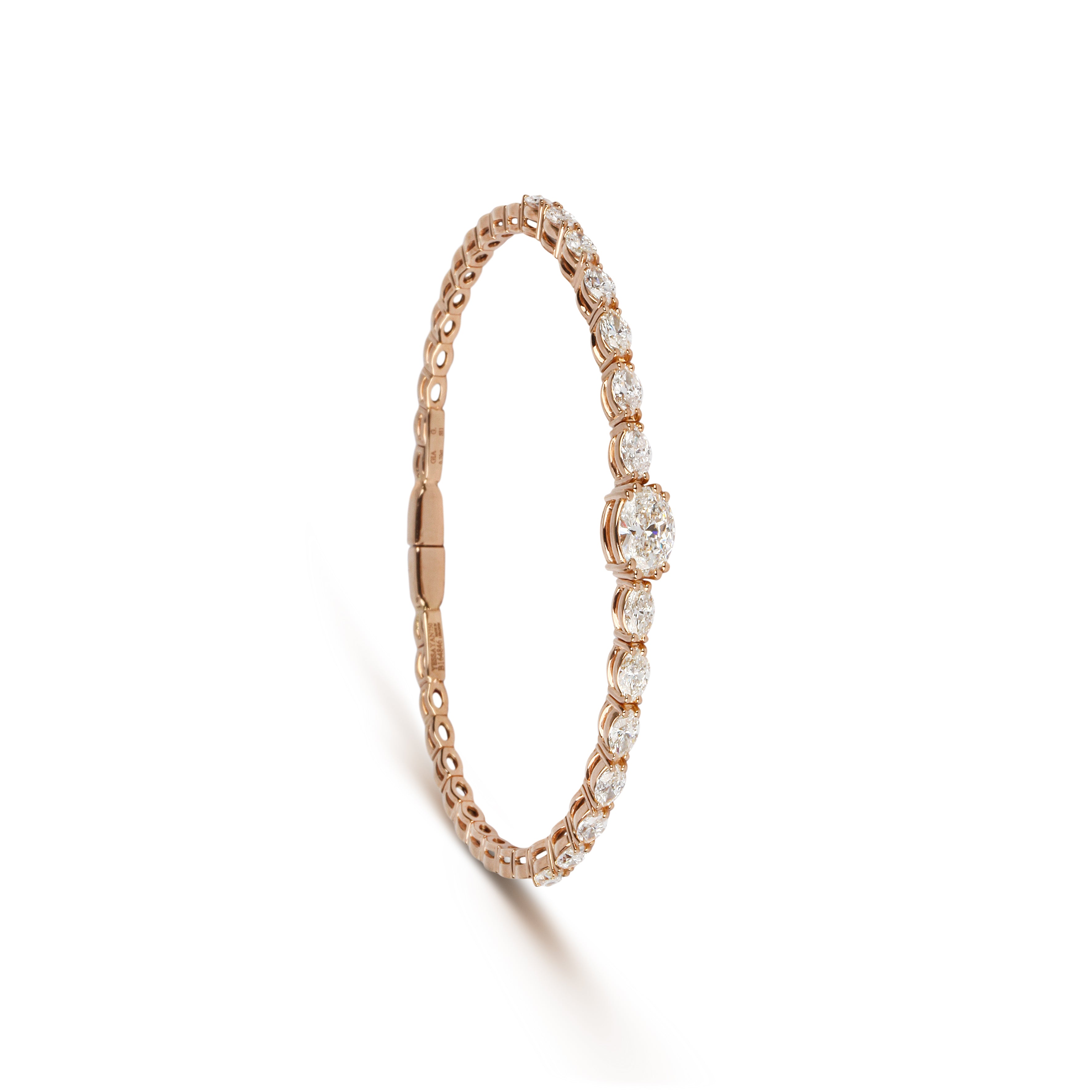 Certified Solitaire Diamond Bracelet | Jewellery Design | Bracelet Design