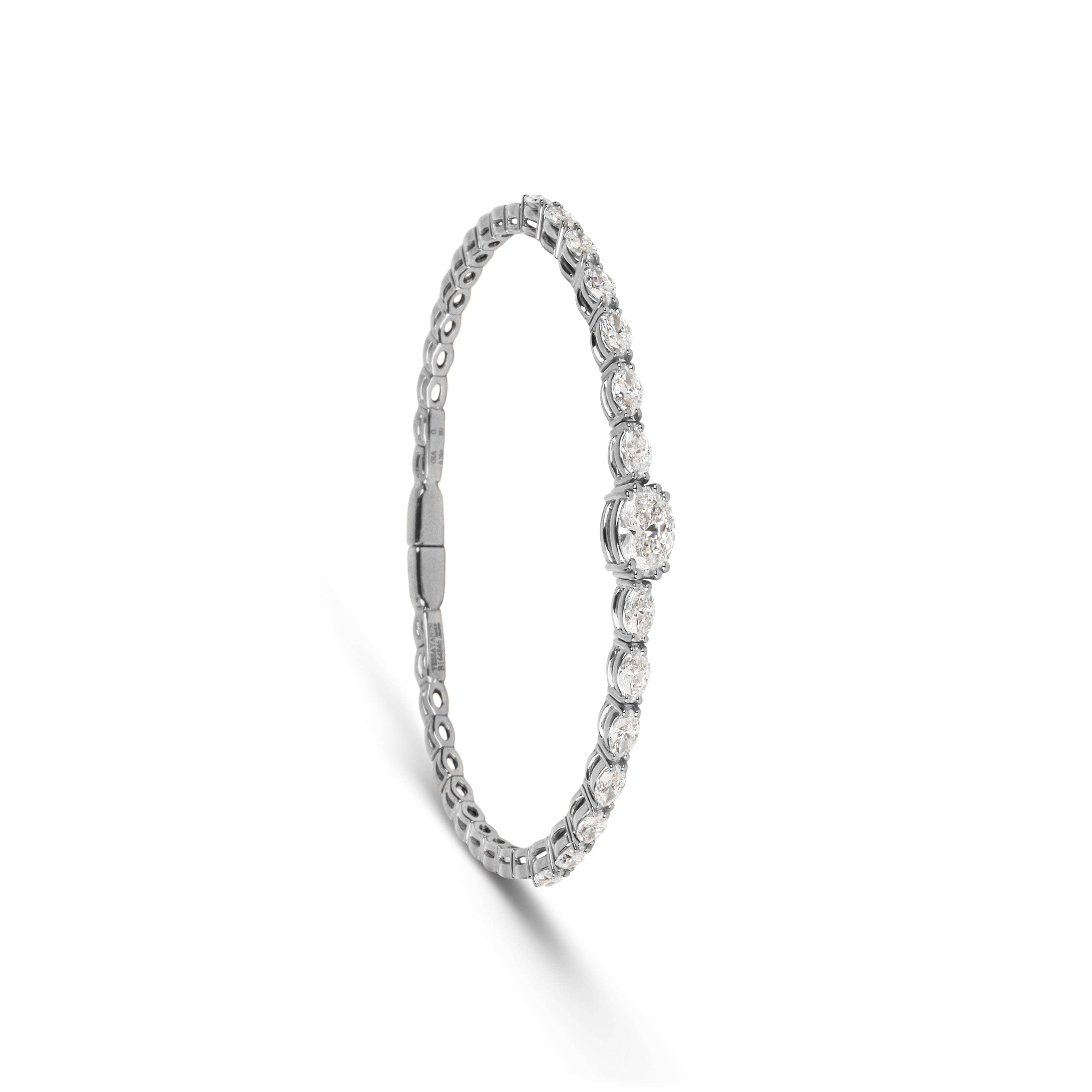 Certified Solitaire Diamond Bracelet | Best Jewellery Stores | Bracelet Design