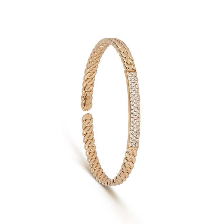 Braided Diamond Cuff | Bracelet Design | Jewellery Website