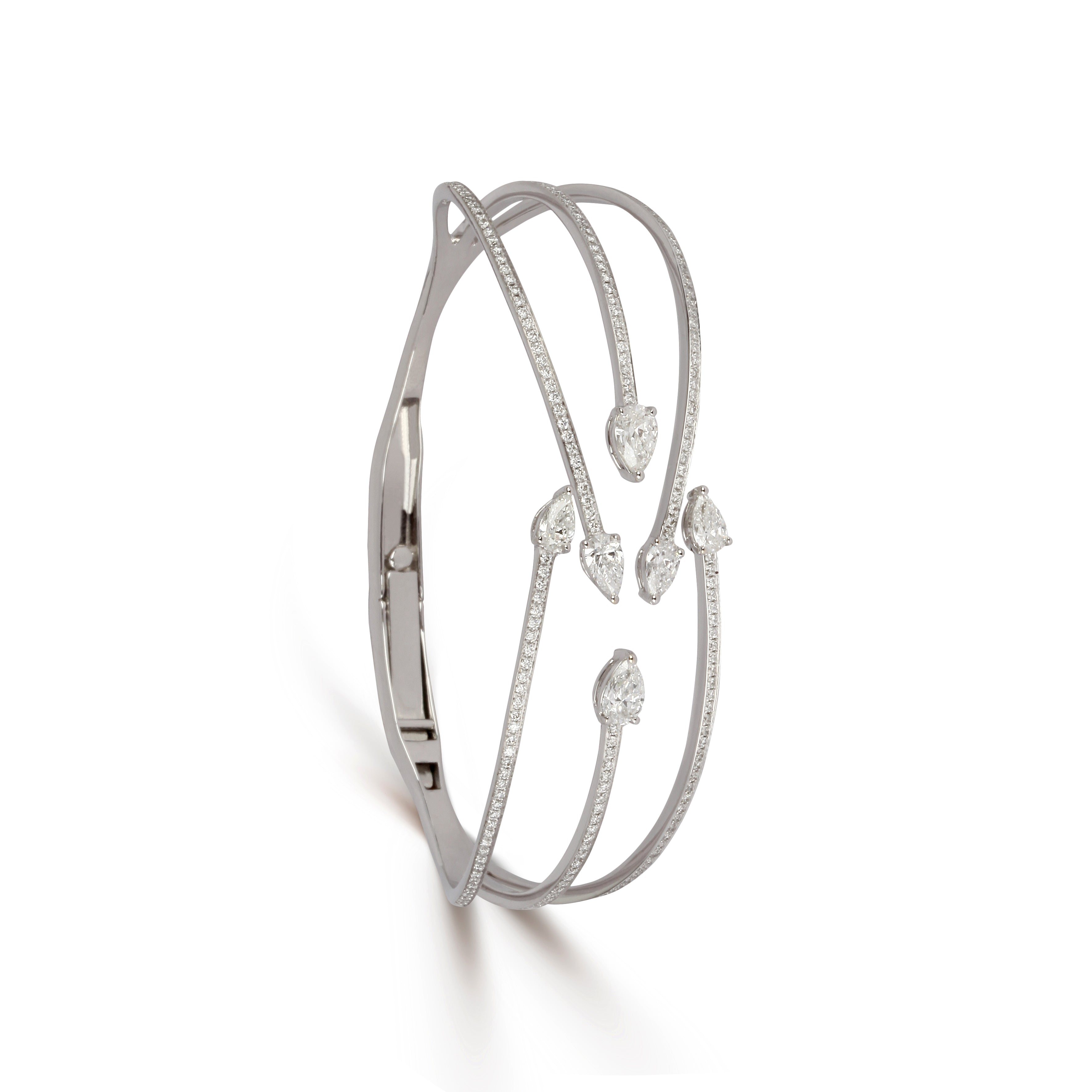 Wide Diamond Cuff Bracelets | Best Jewellery Stores | Bracelet Design