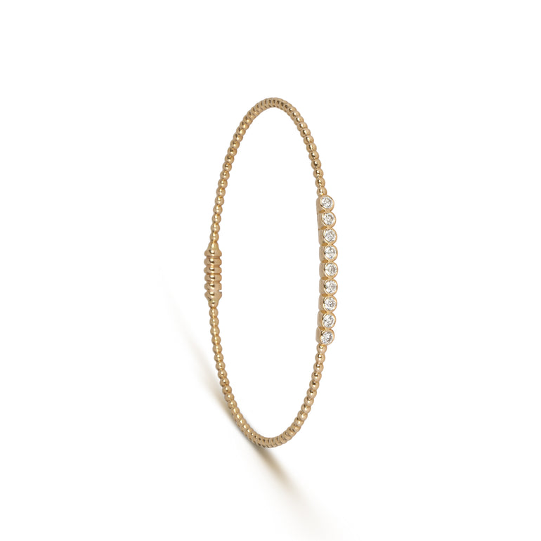 Beaded Bezel Diamond Bracelet | Bracelet Design | Diamond Store