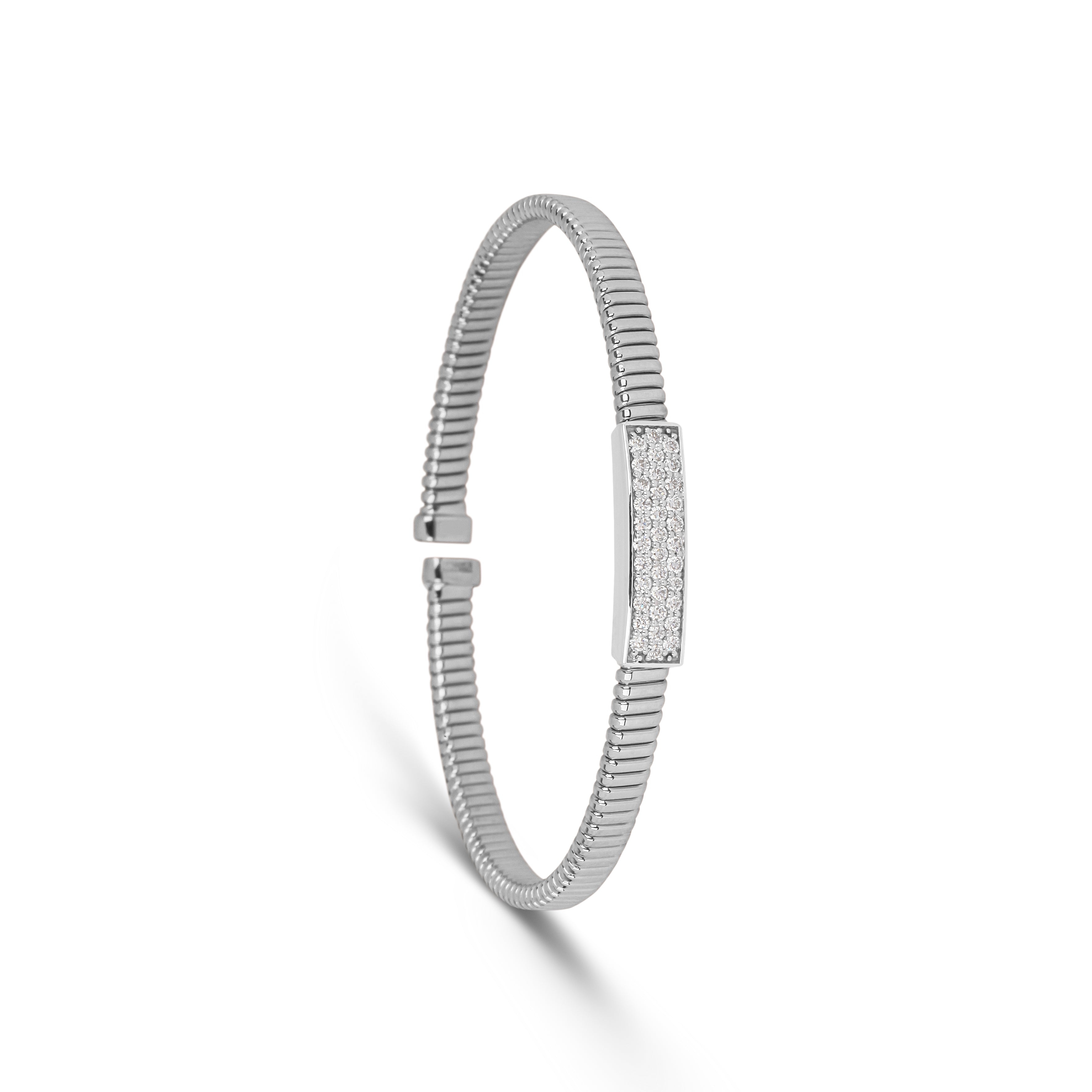 Diamond Bar Cuff | Bracelet Design | Designer Jewellery Online