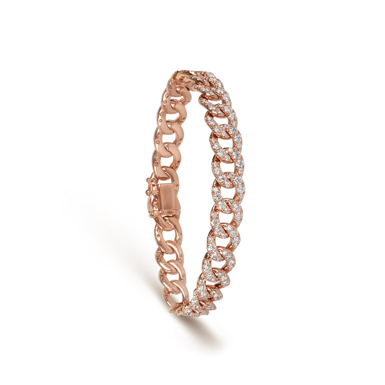 Diamond Cuban Chain Bracelet | Jewellery Store | Bracelet Chain