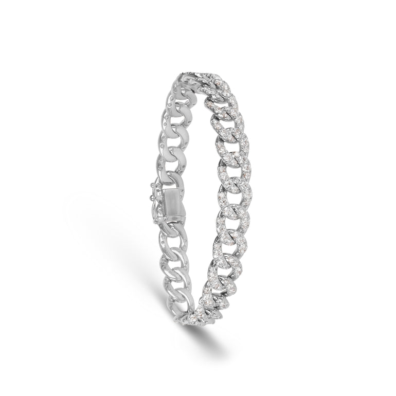 Diamond Cuban Chain Bracelet | Best Jewellery Stores | Bracelet Chain