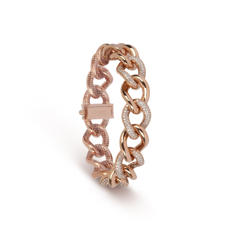 Cuban Chain Diamond Bracelet | Bracelet Chain | Buy Jewellery Online