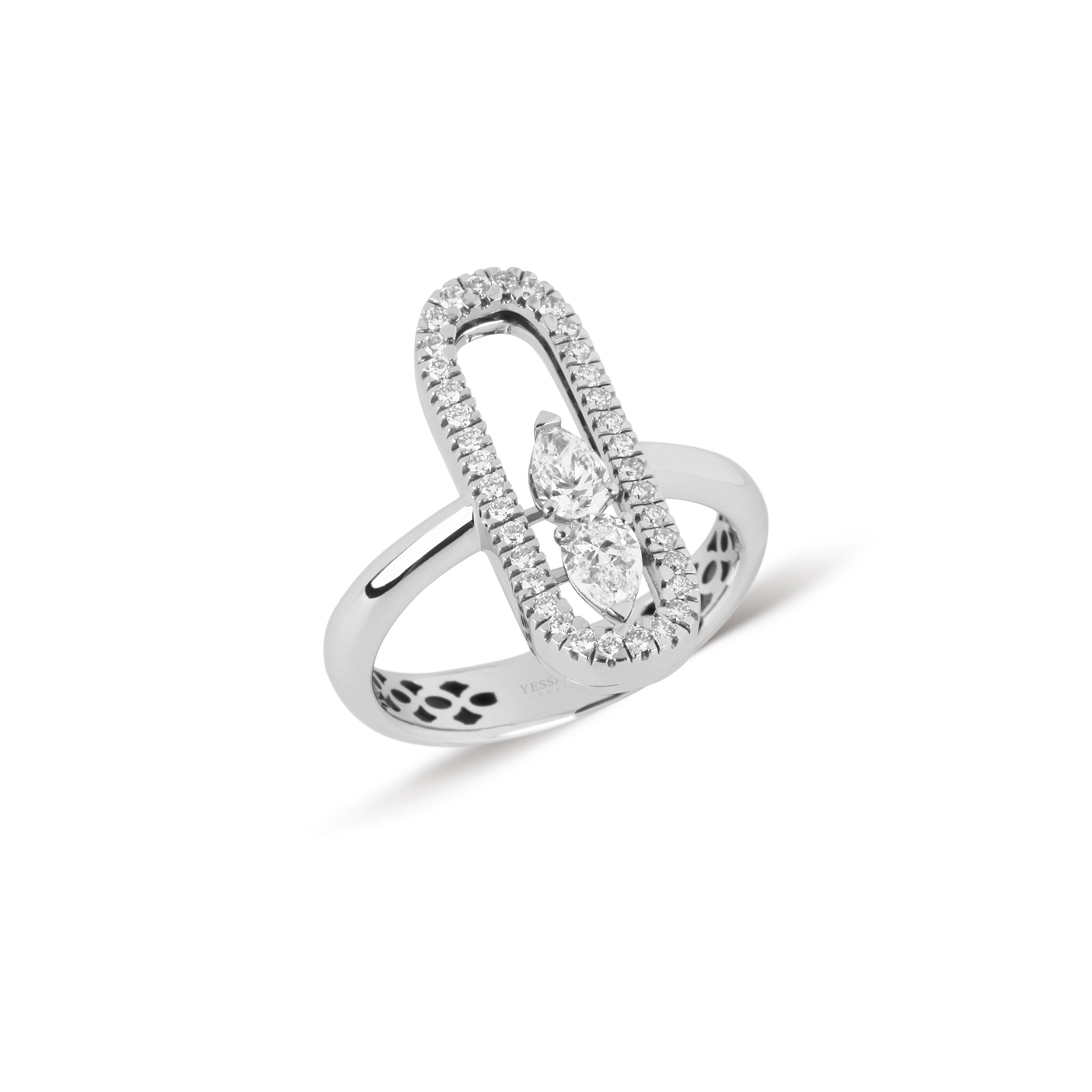 Diamond Slider Ring | Best Jewellery Online | Buy Rings Online