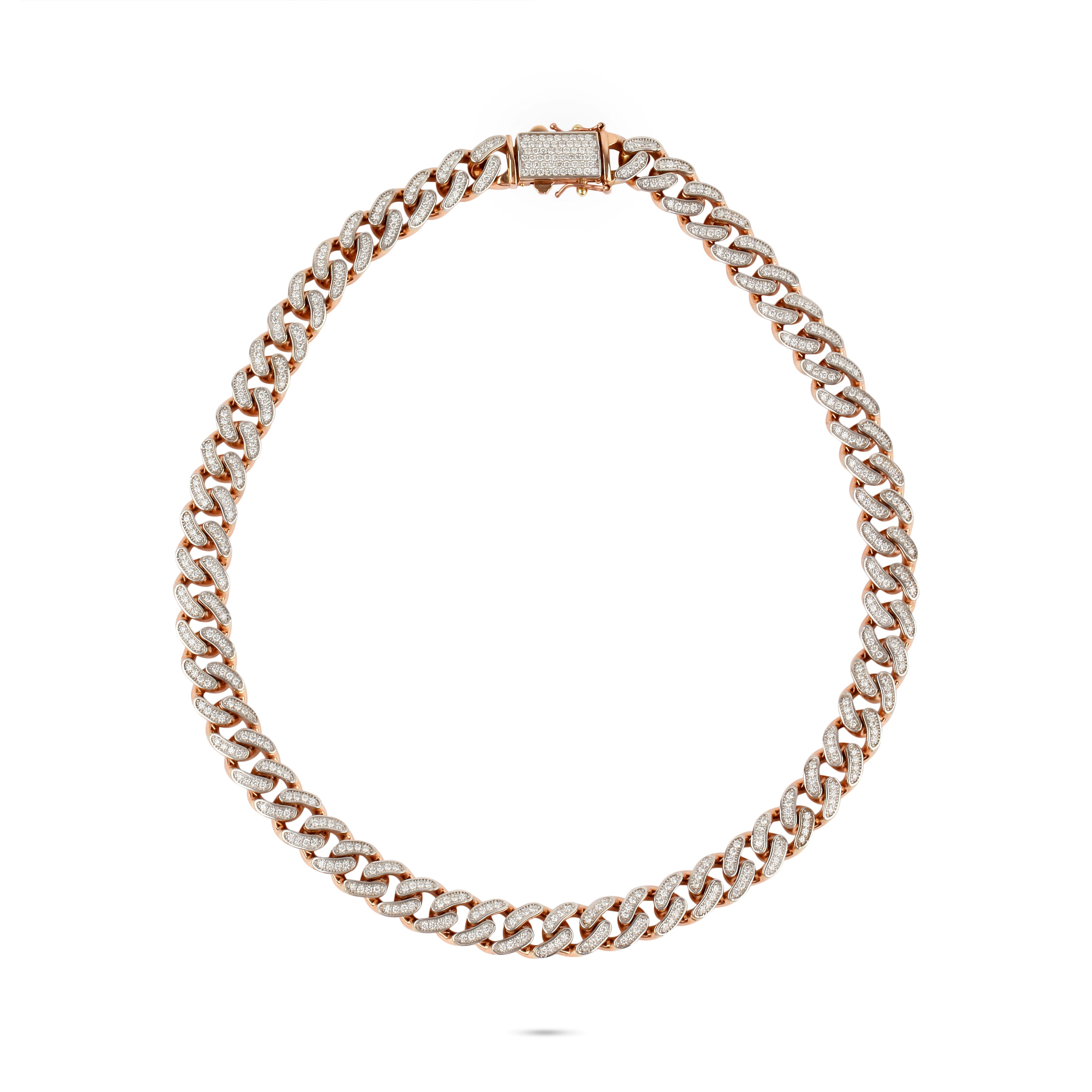 Cuban Chain Diamond Necklace | Diamond Necklace | Jewellery Store