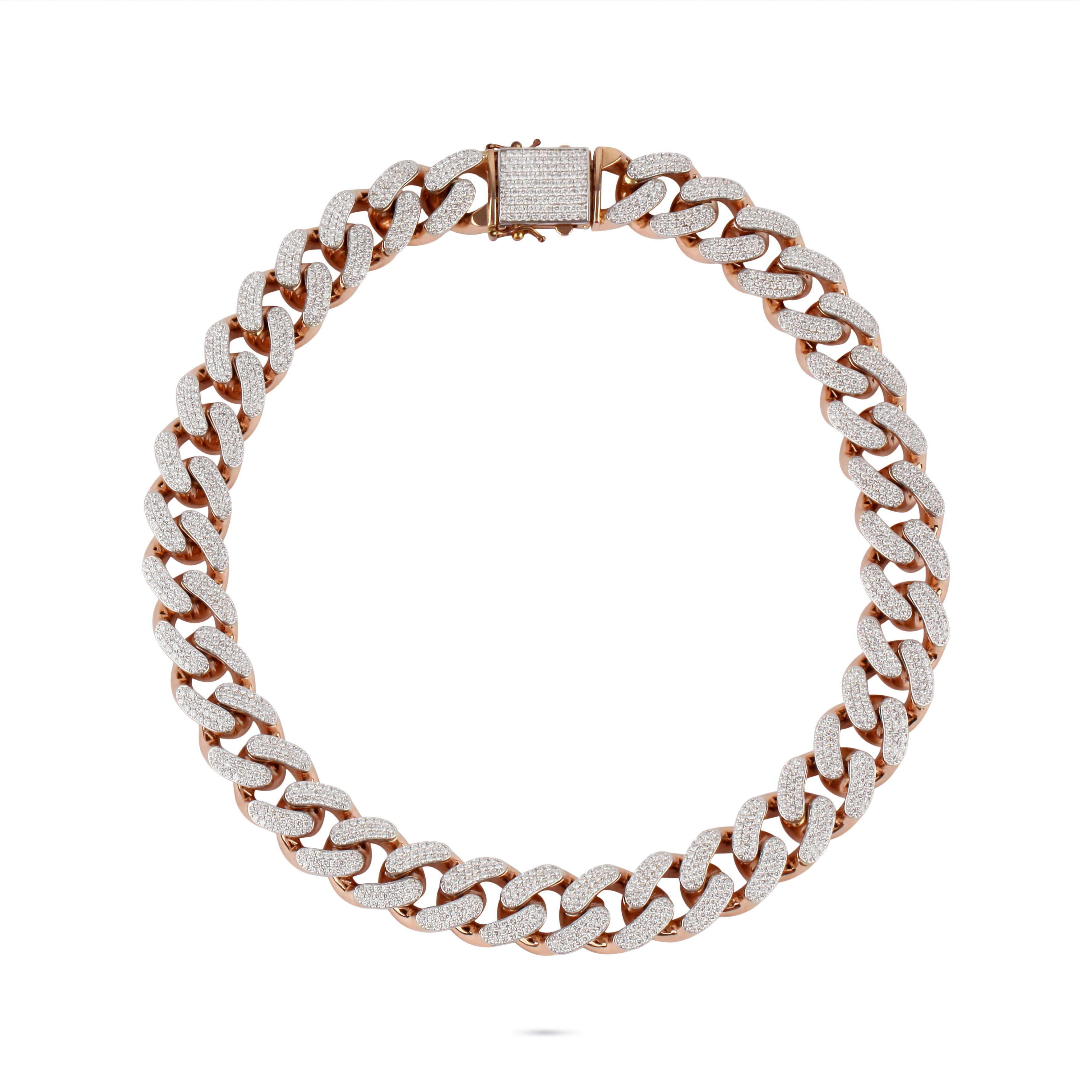 Cuban Chain Diamond Necklace | Diamond Necklace | Buy Jewellery Online