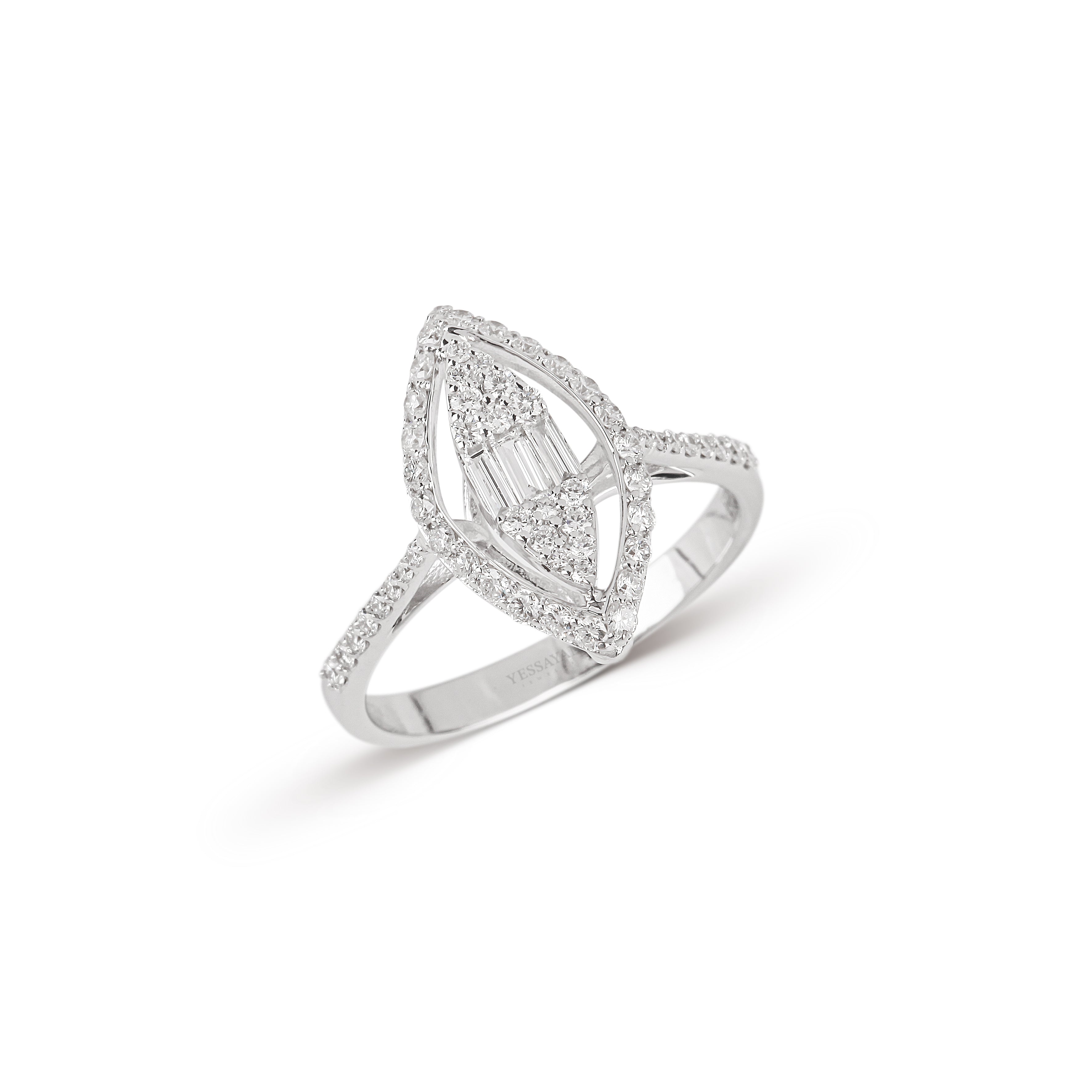 Marquise Diamond Ring | diamond ring | engagement and wedding ring set