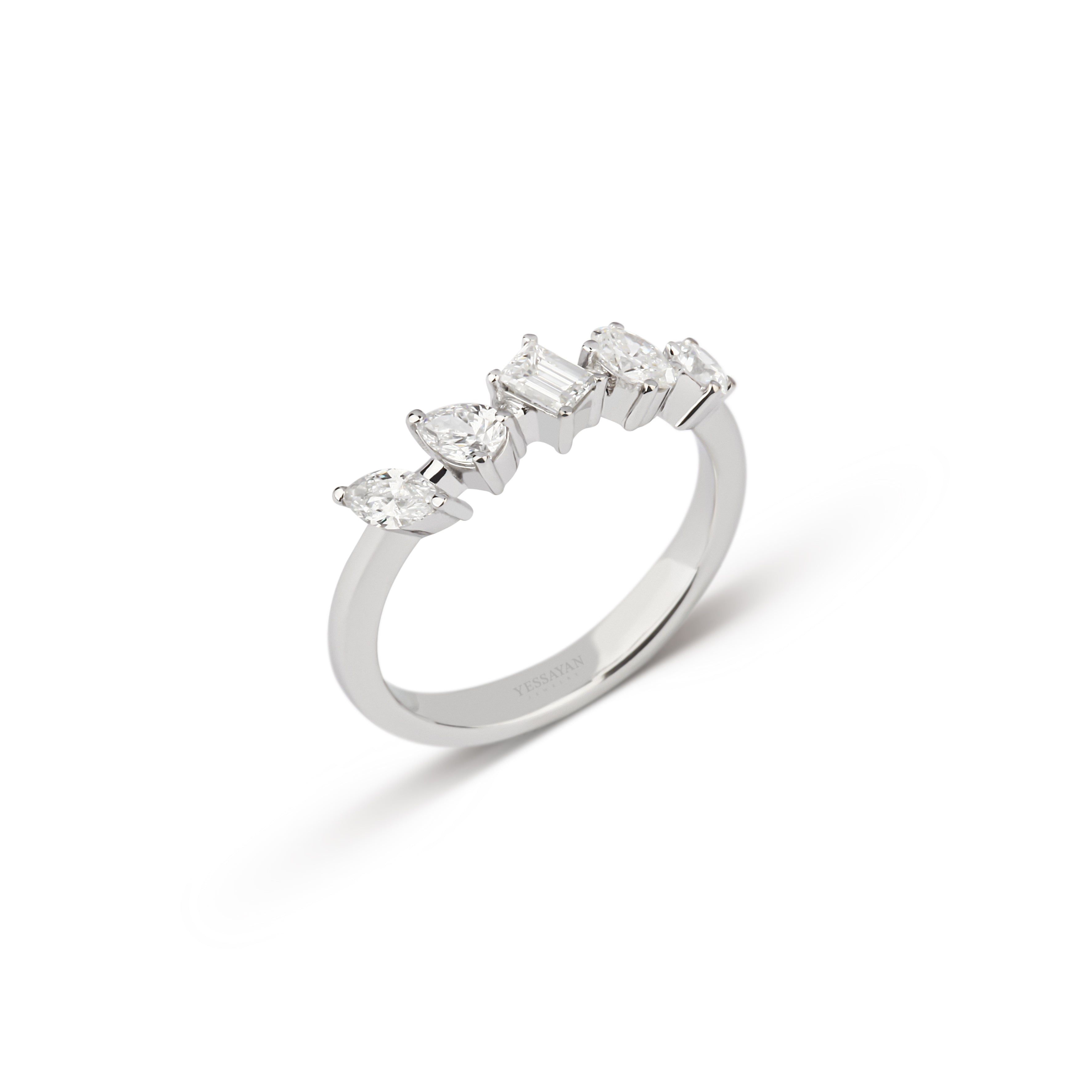 Multiple Shape Diamond Ring | Diamond Ring | Diamond Jewellery Set
