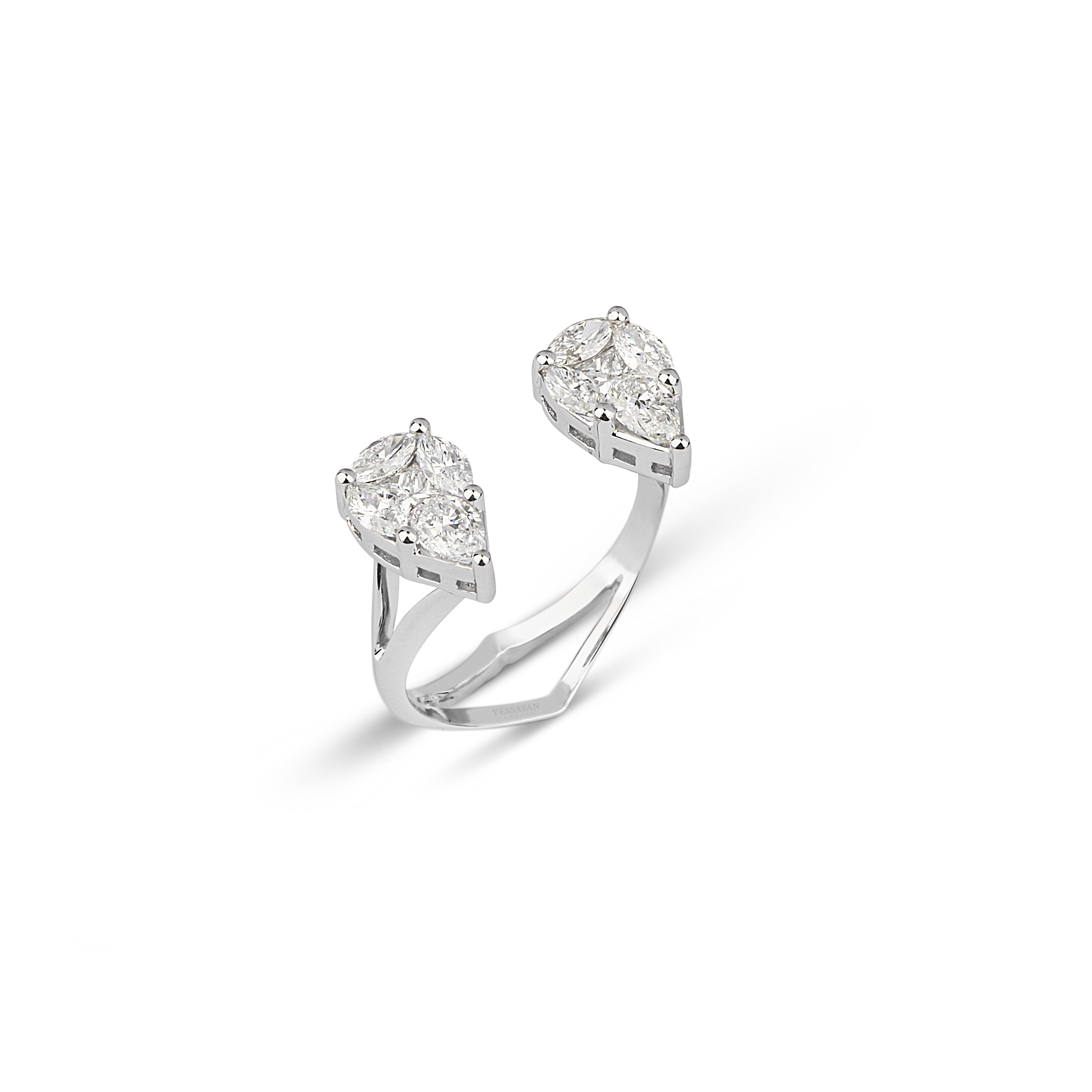 Double Illusion Diamond Ring | diamond ring | jewel online shopping