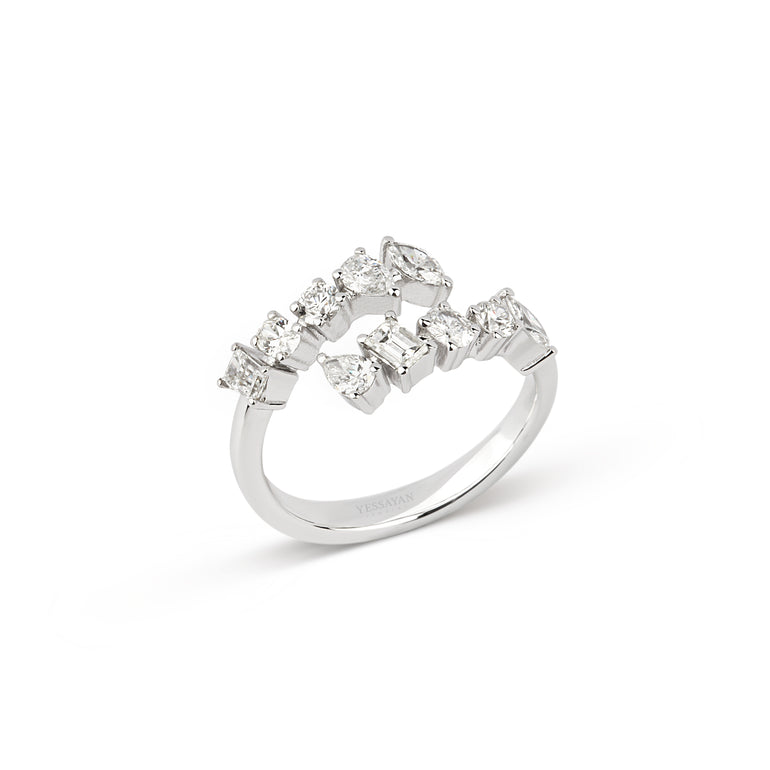 Multiple Cut Diamond Ring | diamond ring | jewellery design