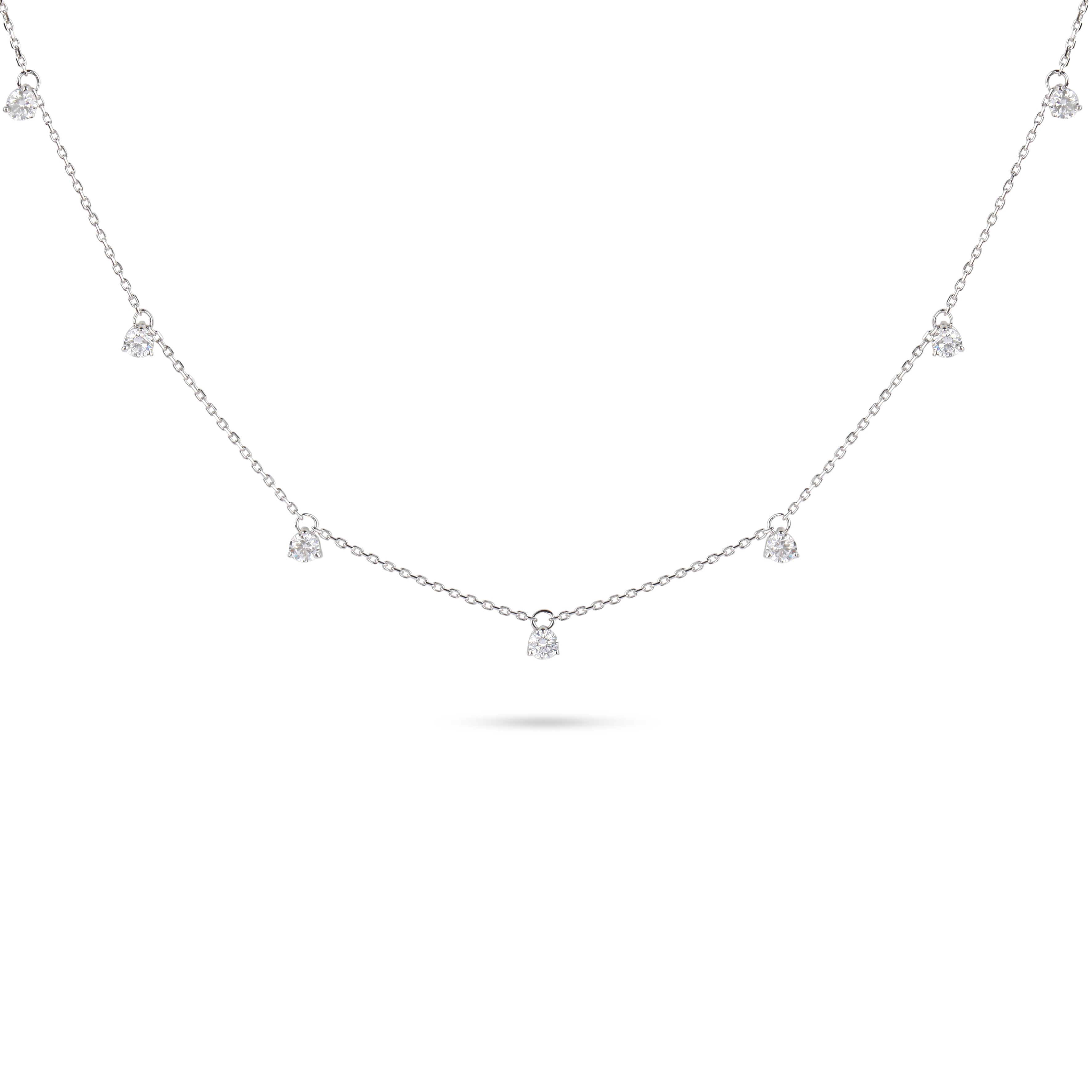 Diamond Charm Necklace | Diamond Necklace | Diamond Necklace Design