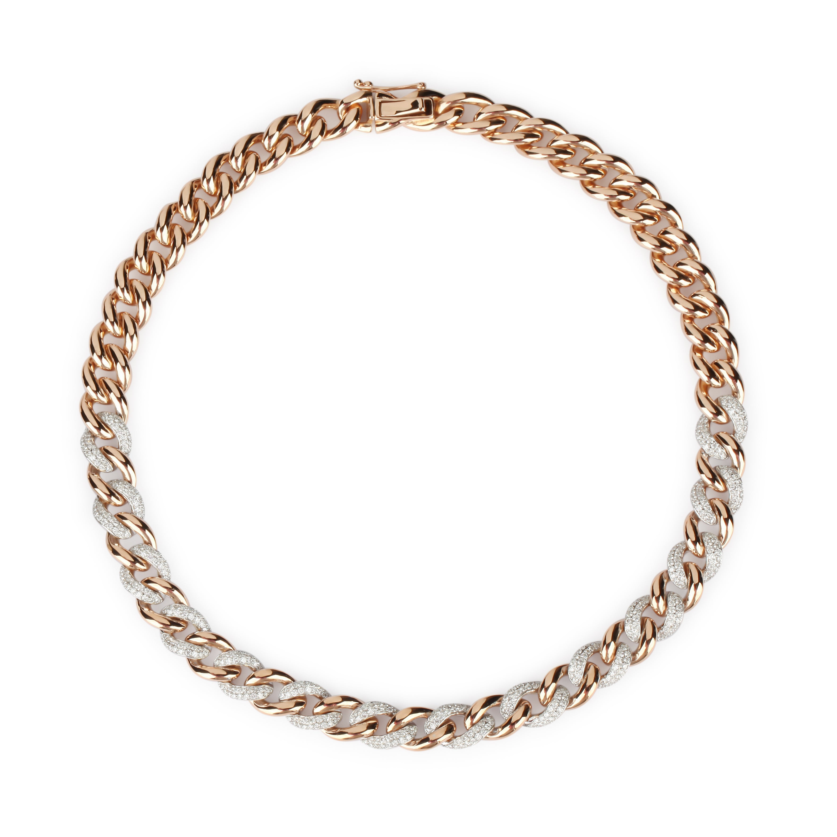 Cuban Link Diamond Chain Necklace | Diamond Necklace | Best Jewellery Online