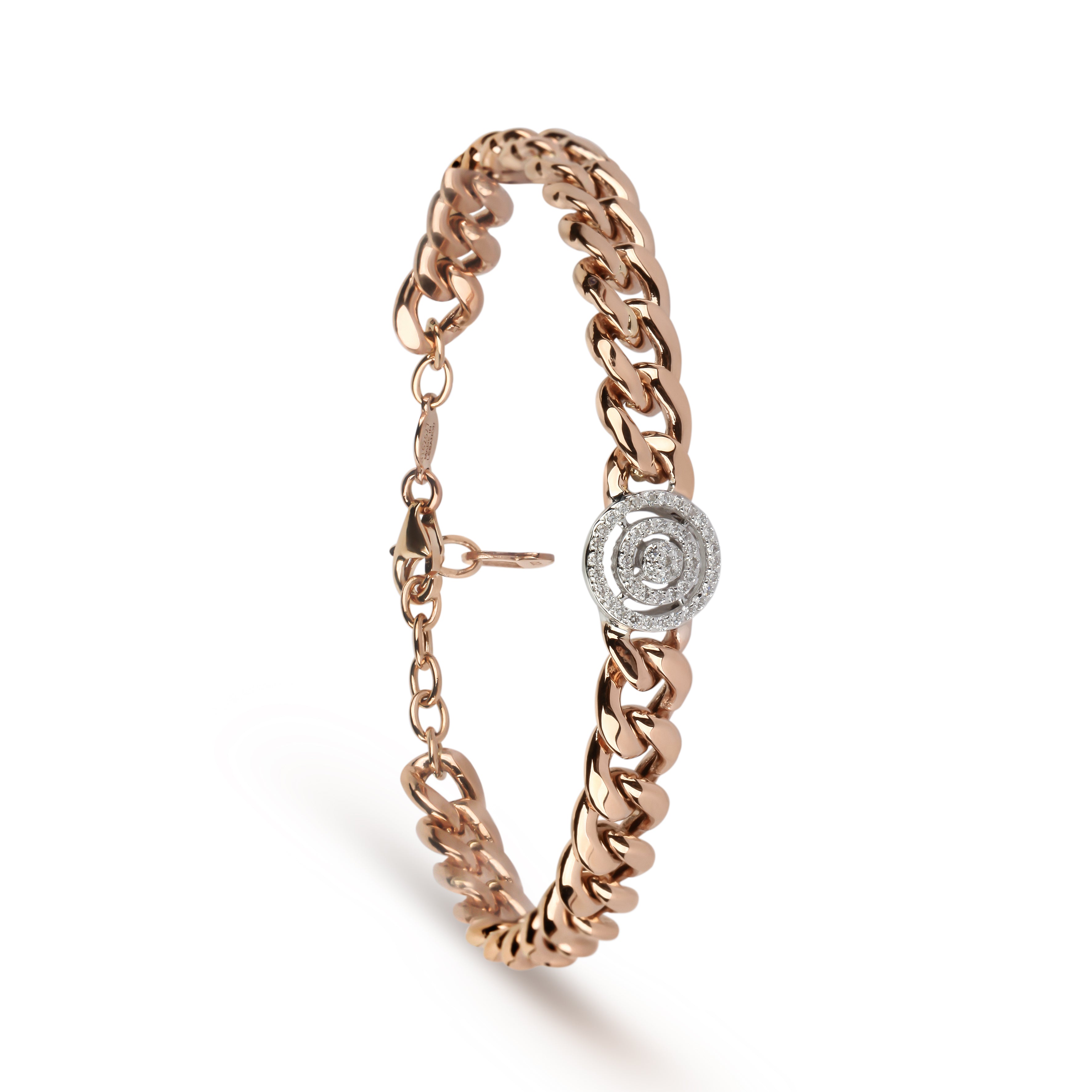 Cuban Link Diamond Chain Bracelet | Diamond sets 
