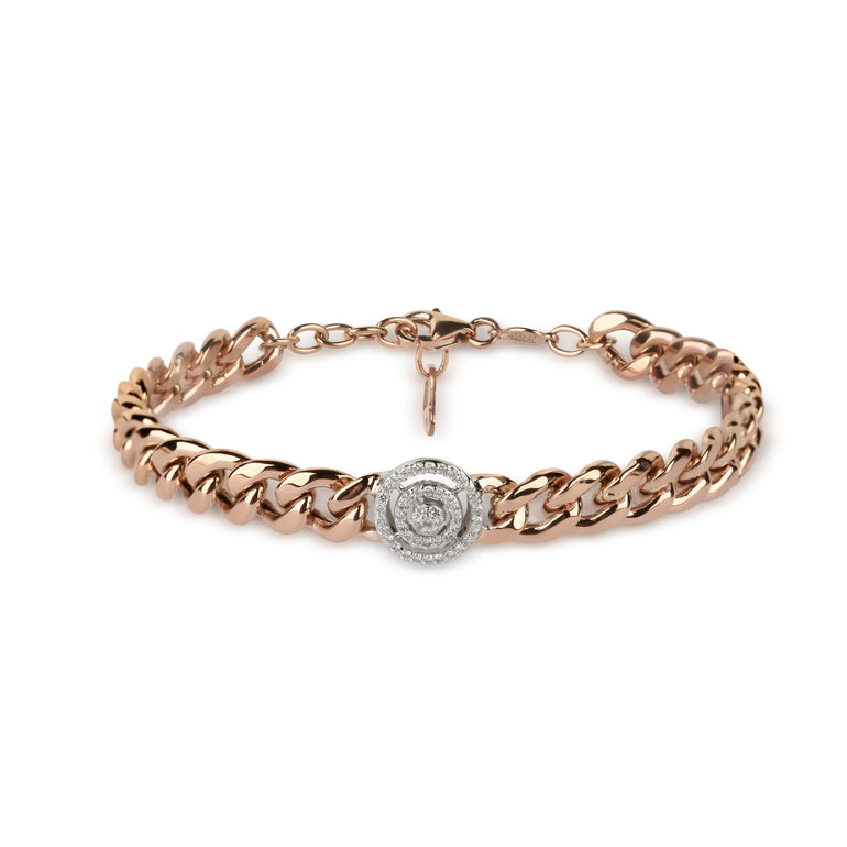 Cuban Link Diamond Chain Bracelet | Jewelry online 