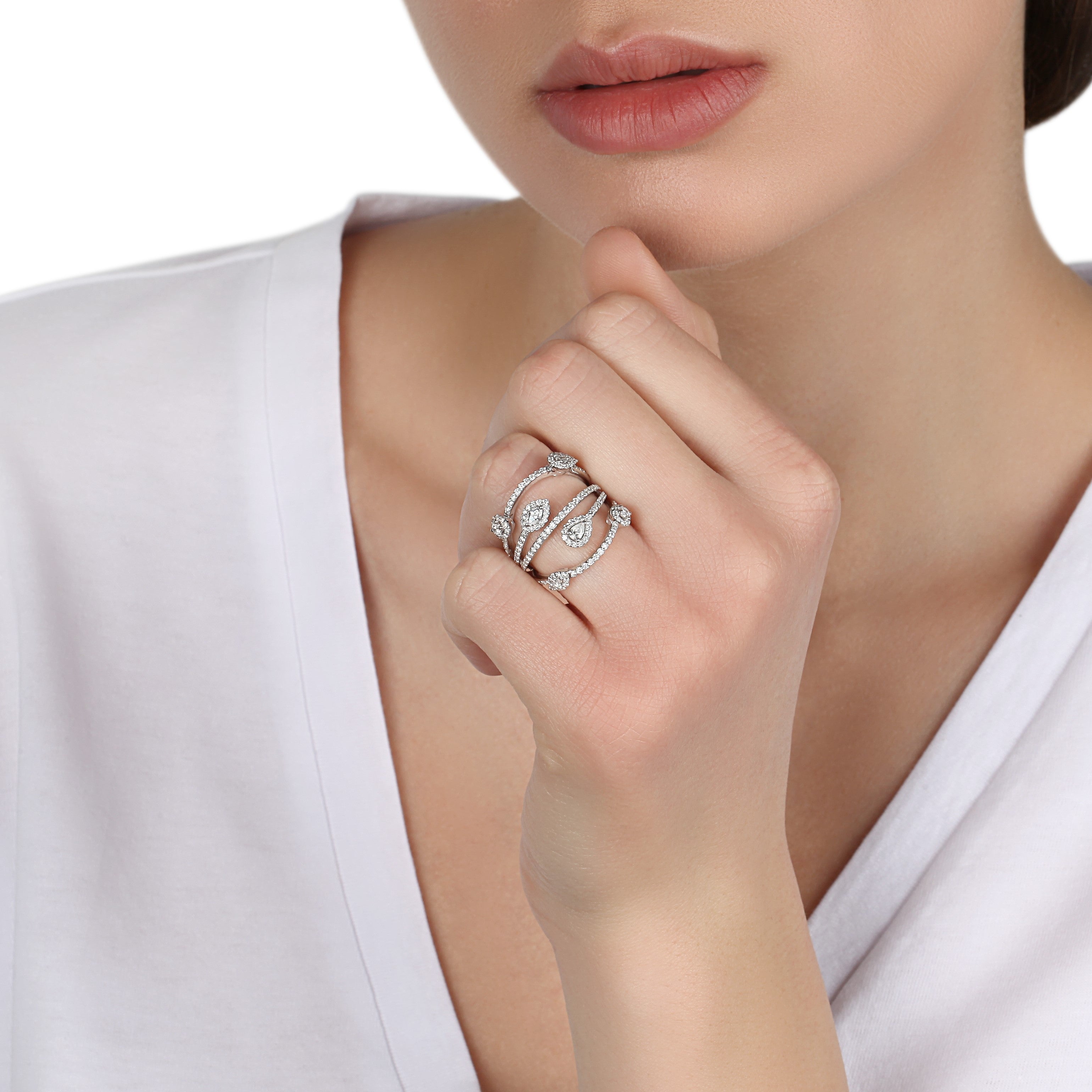 Multi-Band Diamond Ring | diamond ring | jewellery store