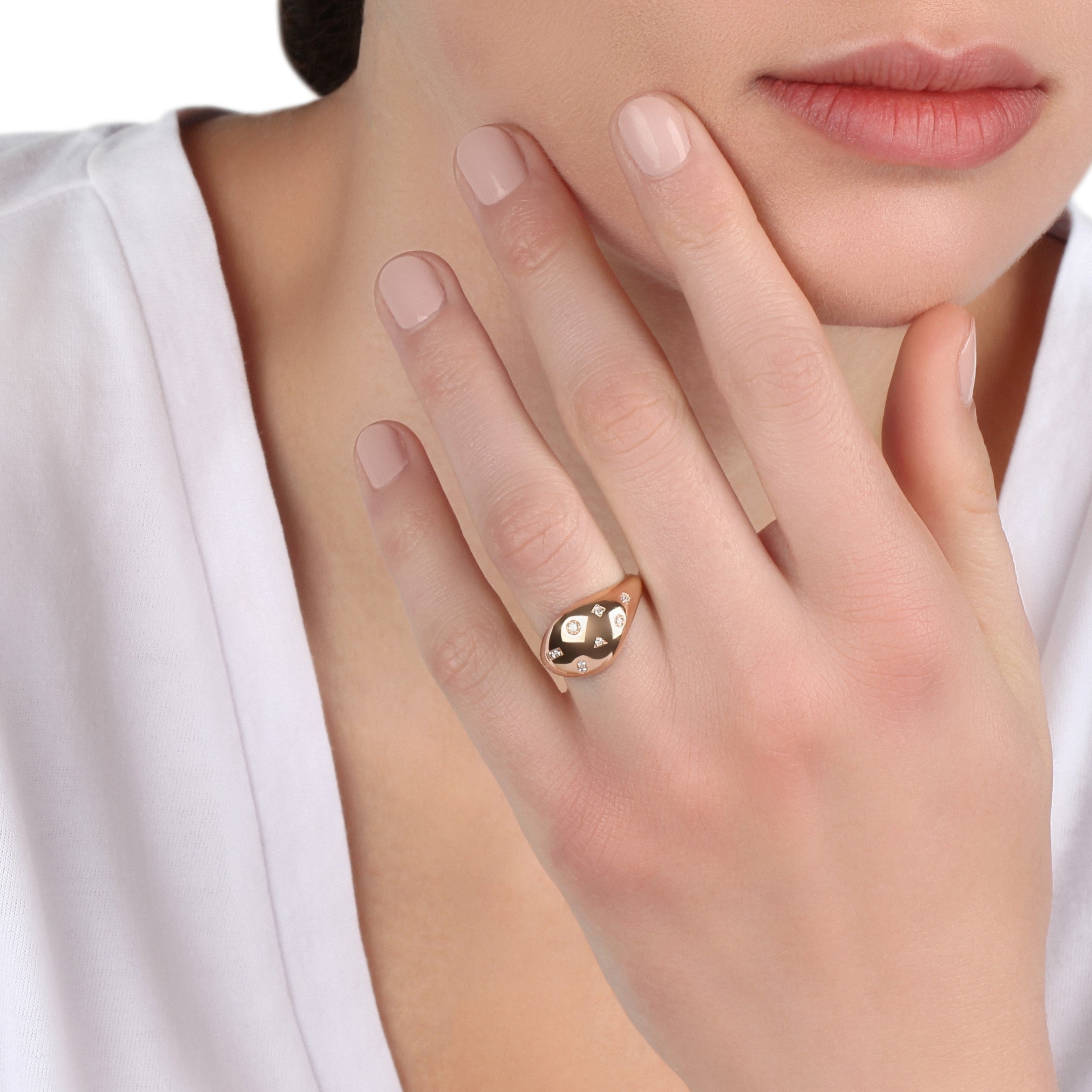 Rose Gold & Diamond Ring | diamond ring | jewellery for wedding