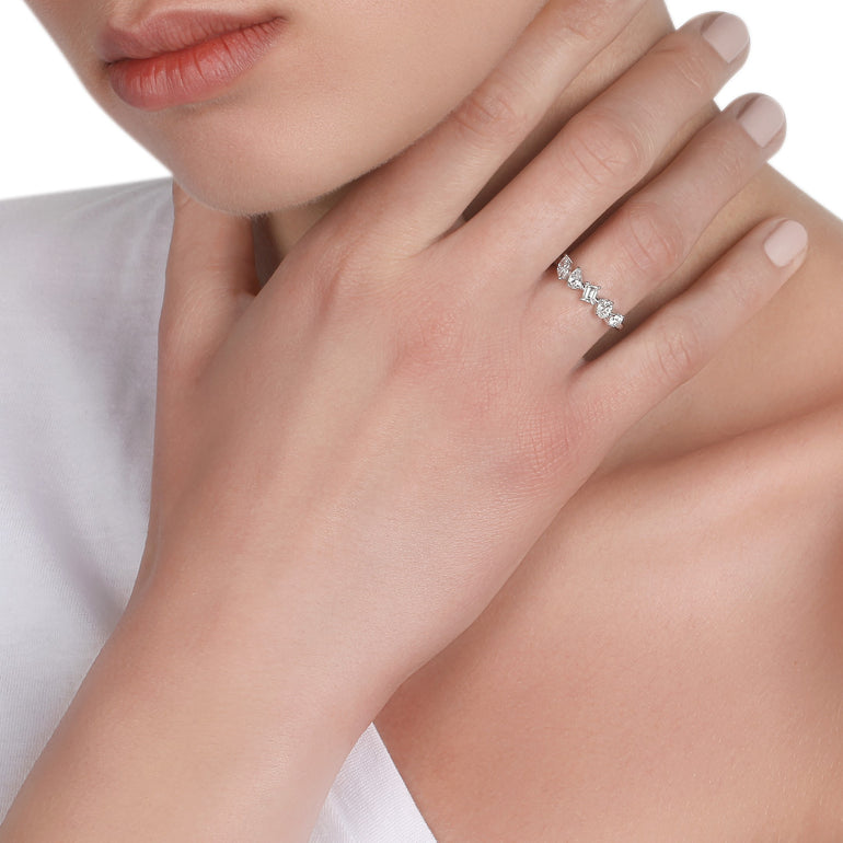 Multiple Shape Diamond Ring | diamond ring | diamond jewellery online