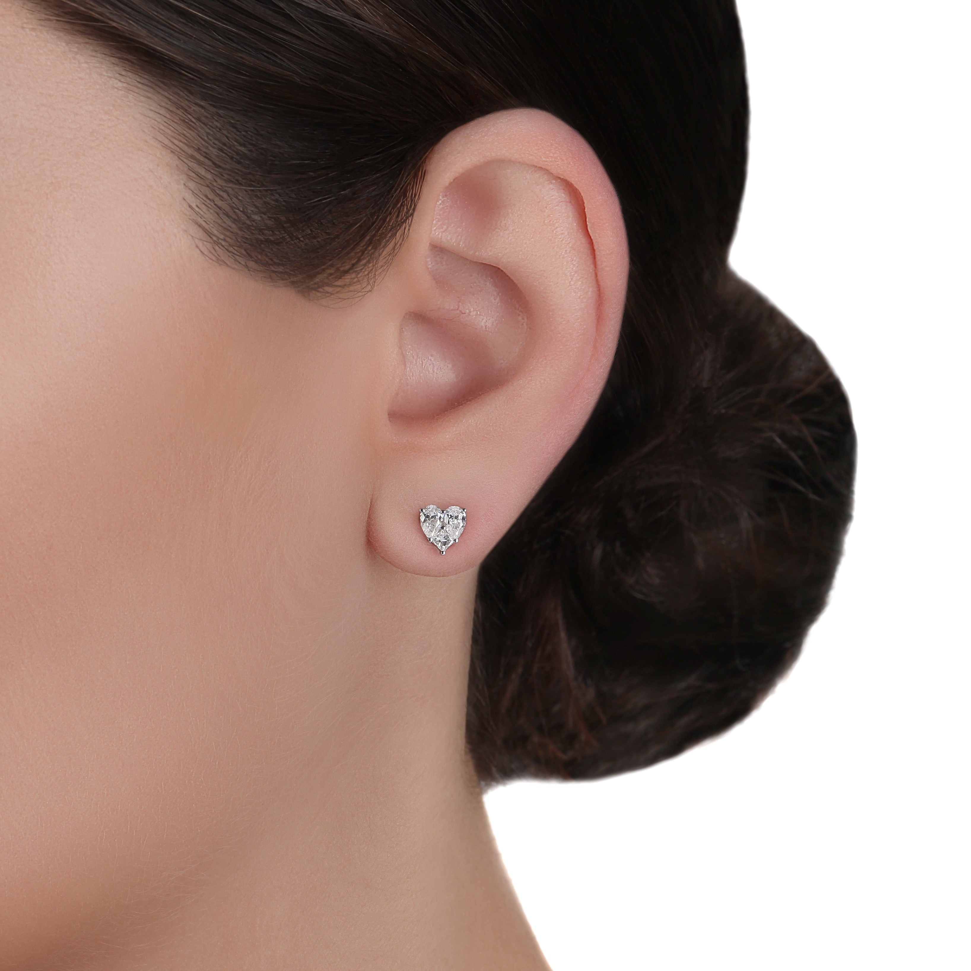 Diamond like hotsell stud earrings