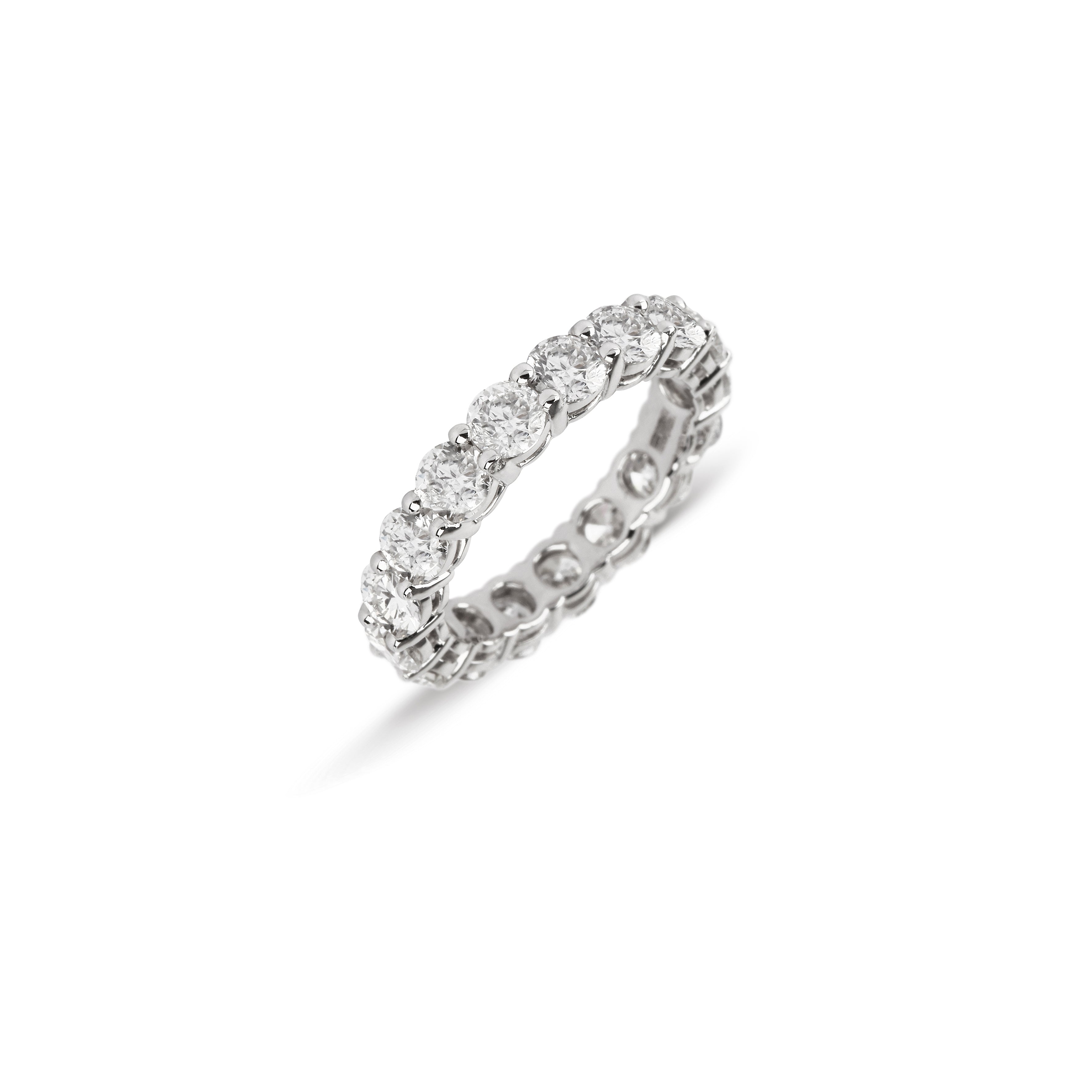 Round Diamond Eternity Band | diamond wedding ring