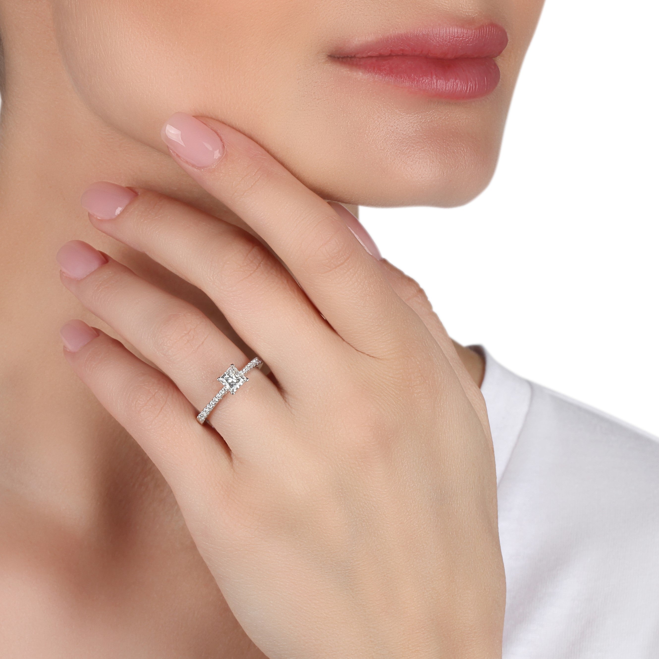 Certified Solitaire Diamond Ring | solitaire engagement ring