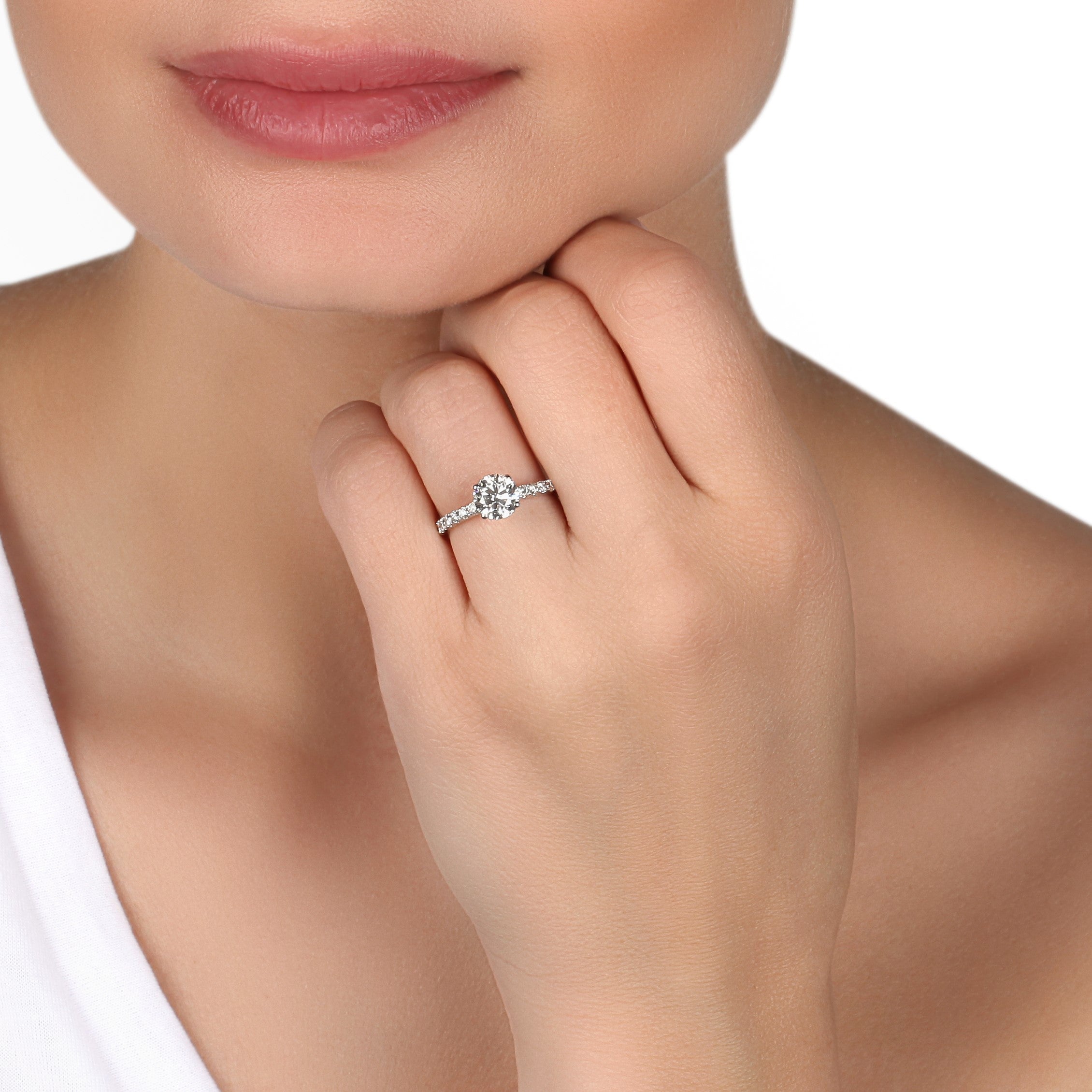 Certified Solitaire Diamond Ring | solitaire engagement ring