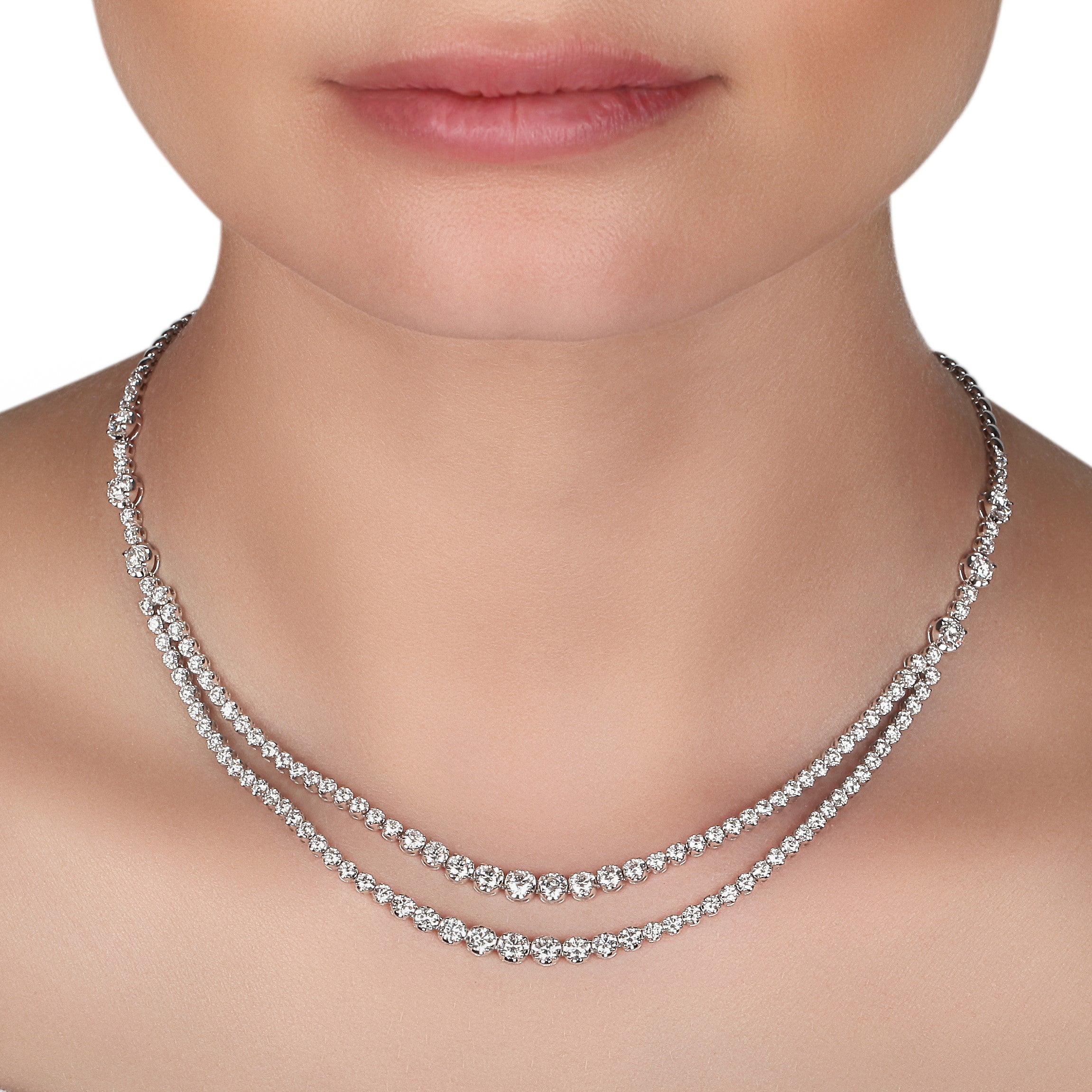 Shop Diamond Tennis Necklaces For Women | Anjolee