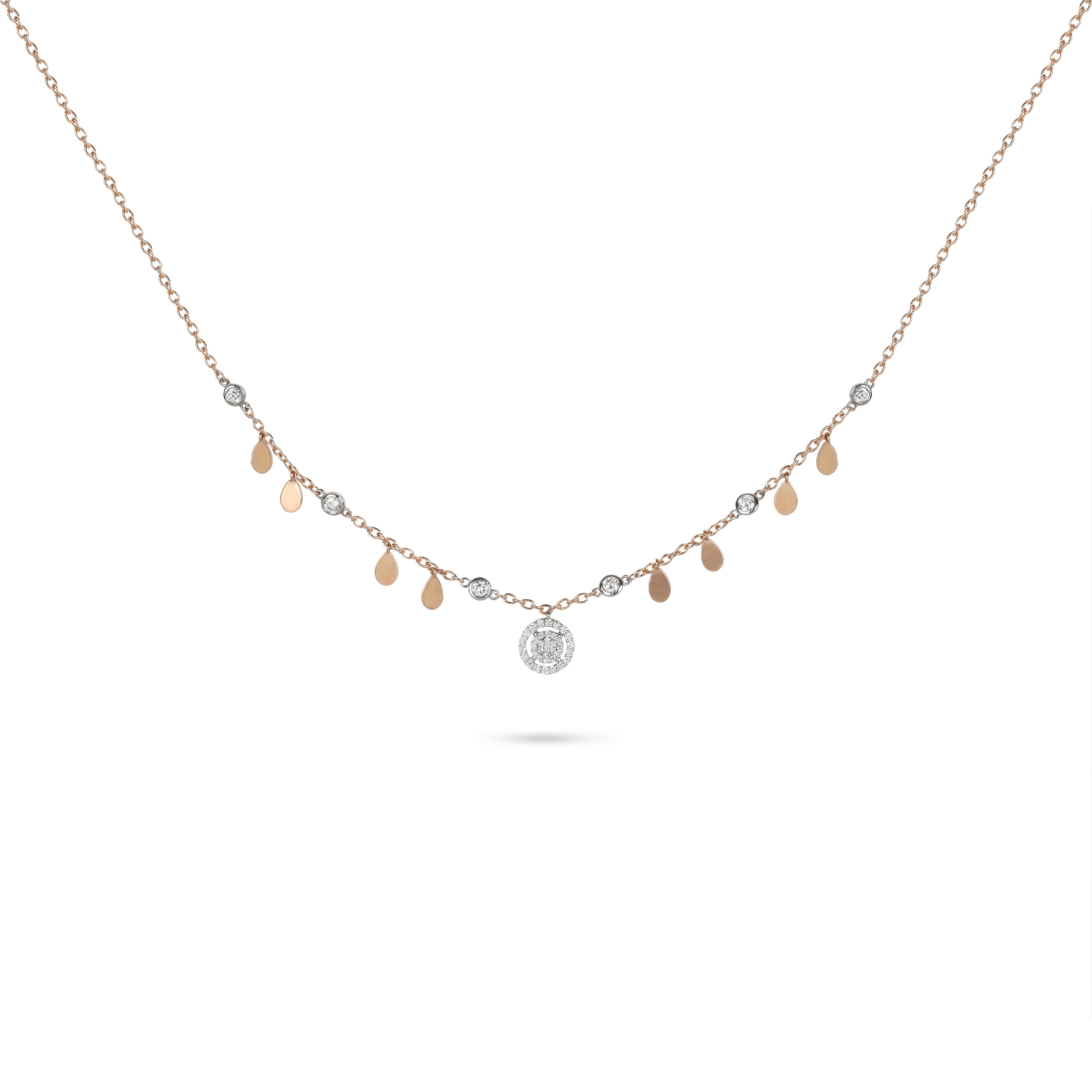 Dangling Charms & Diamond Necklace | Diamond Necklace | Buy Necklace Online