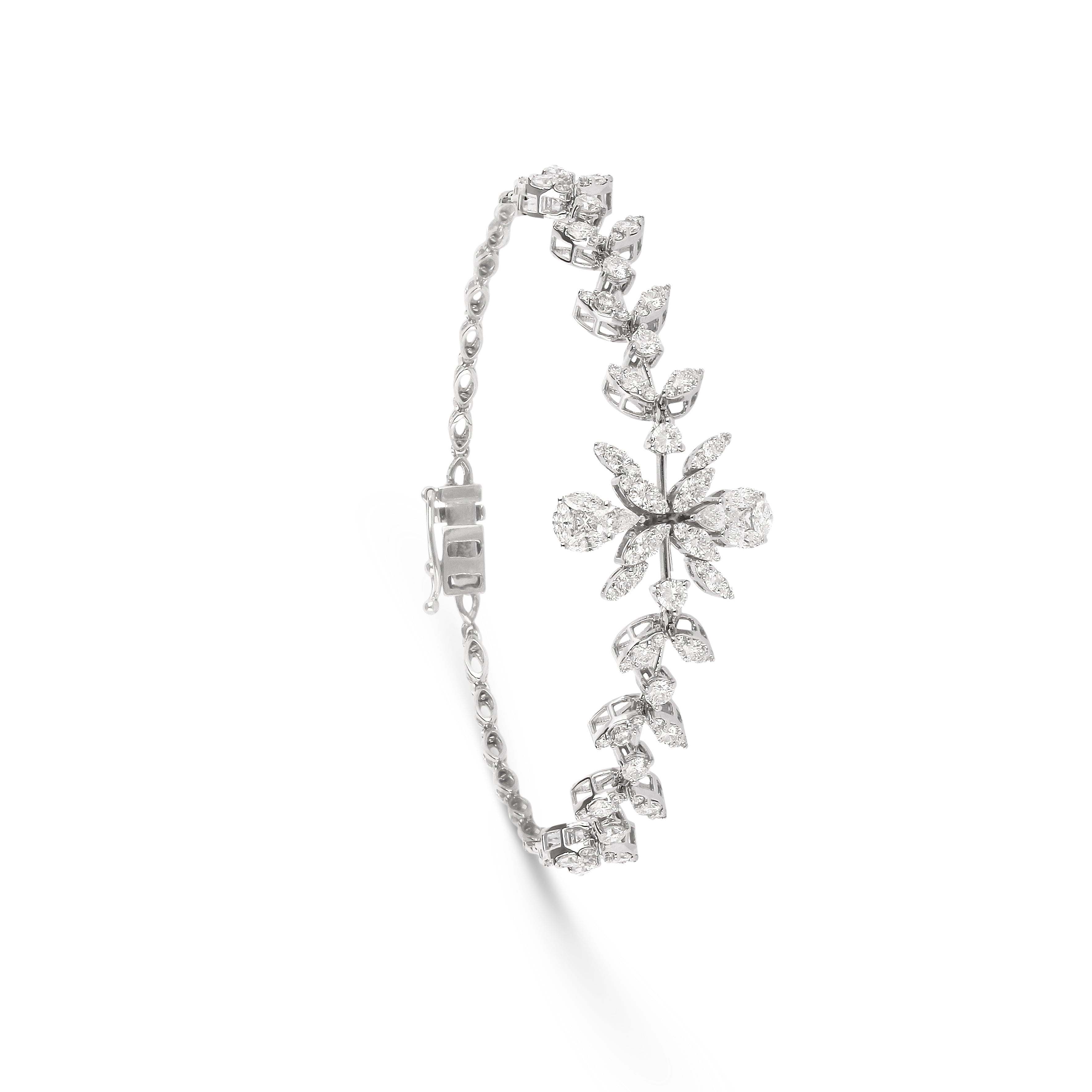 Marquise Drops Diamond Bracelet | Best Bracelet Design Online