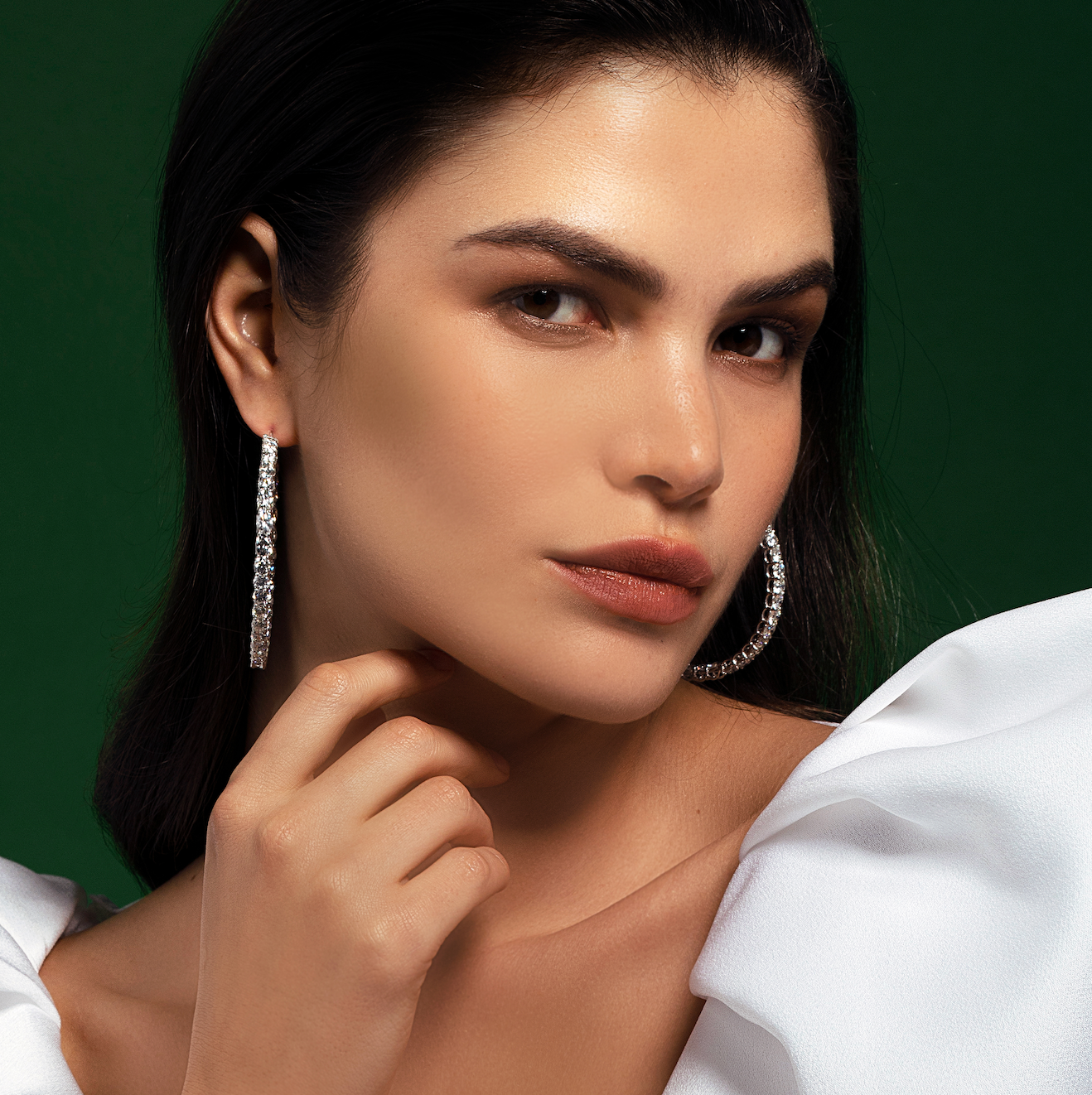 Inside-Out Diamond Big Hoop Earrings | Diamond Earring | Jewellery Design