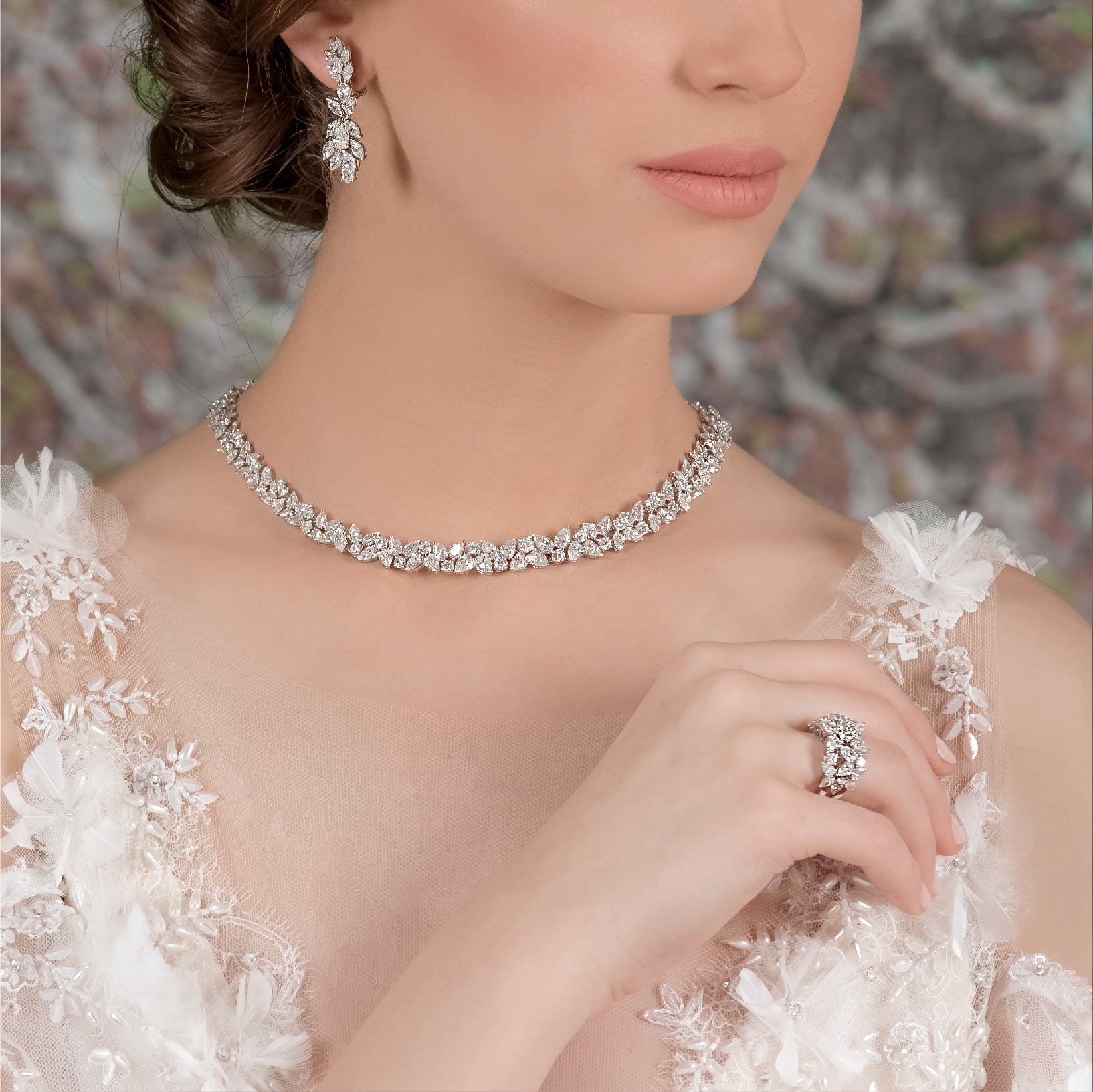 Pear Shaped Diamonds Set | Bridal Collections