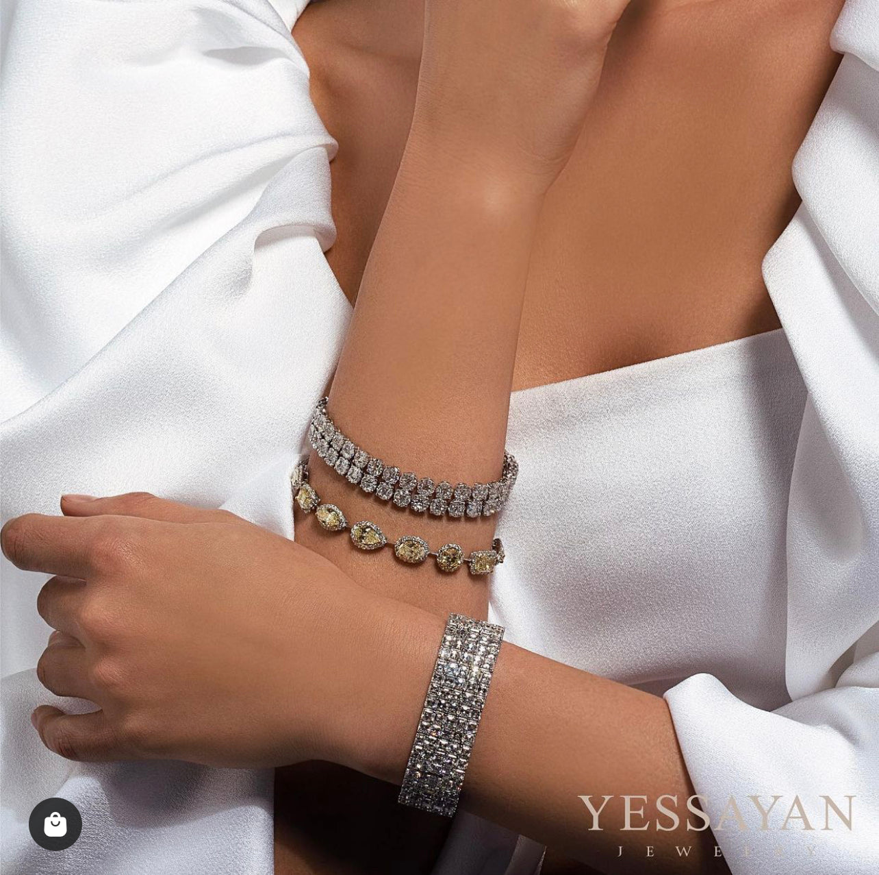 Asscher Cut Diamond Wide Bracelet | Bracelet Design | Jewellery Website