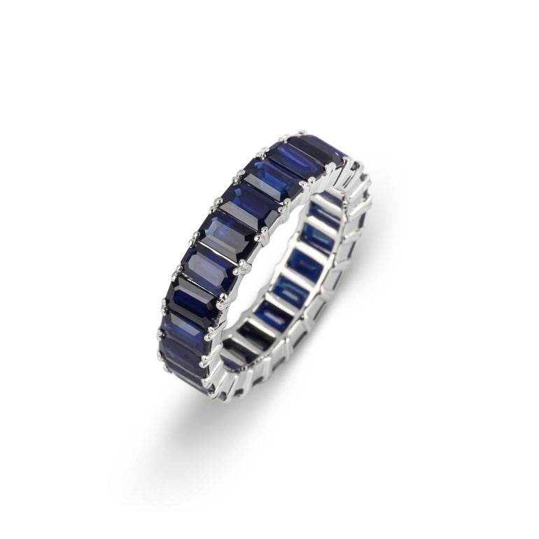 Sapphire Eternity Band | diamond ring | diamond jewellery set