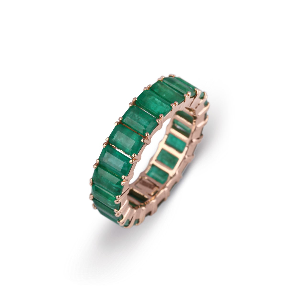 Emerald Eternity Band | diamond ring | best jewellery stores